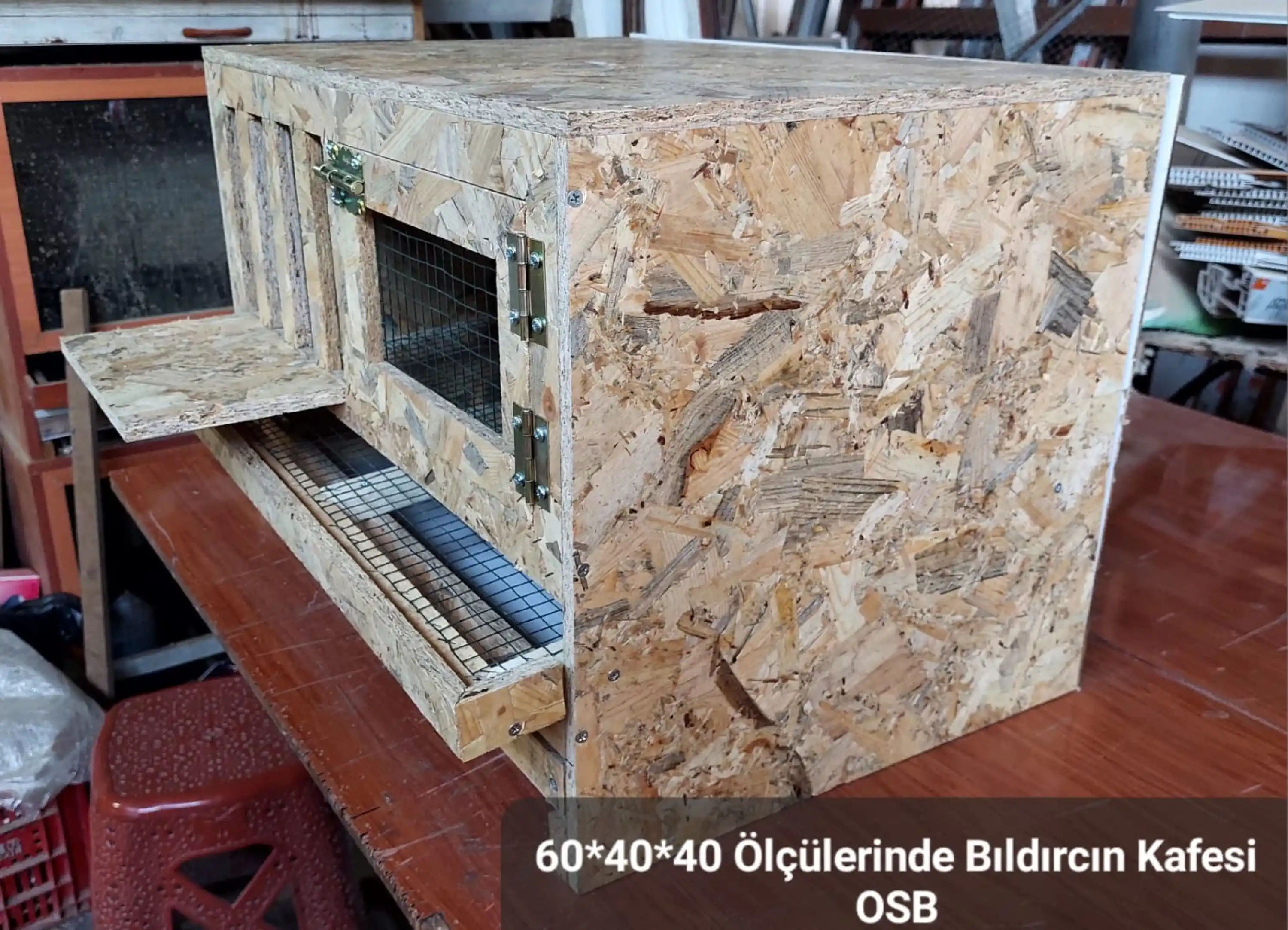 Bıldırcın Kafesi - OSB - 60*40*40