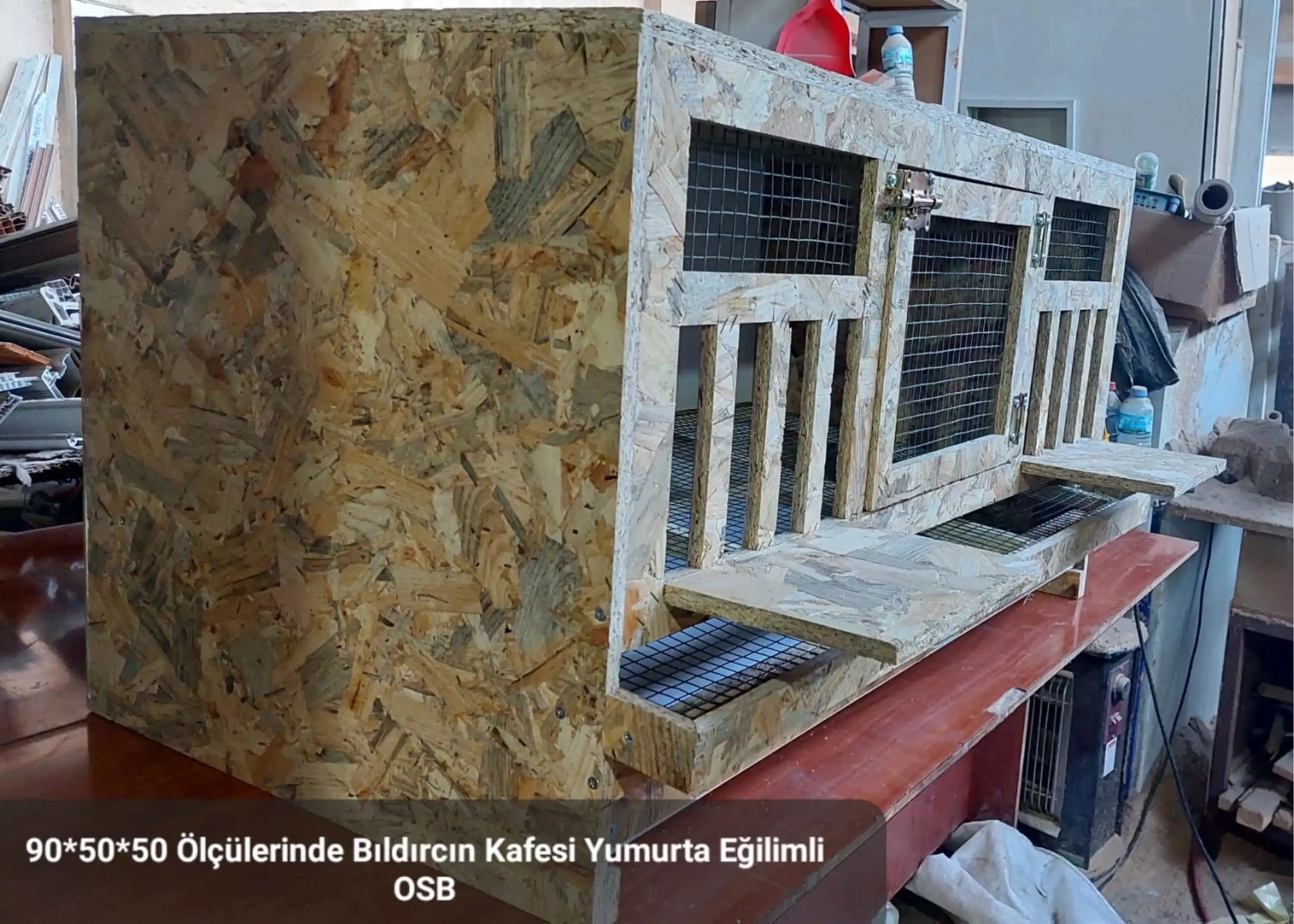 Bıldırcın Kafesi - OSB - 90*50*50