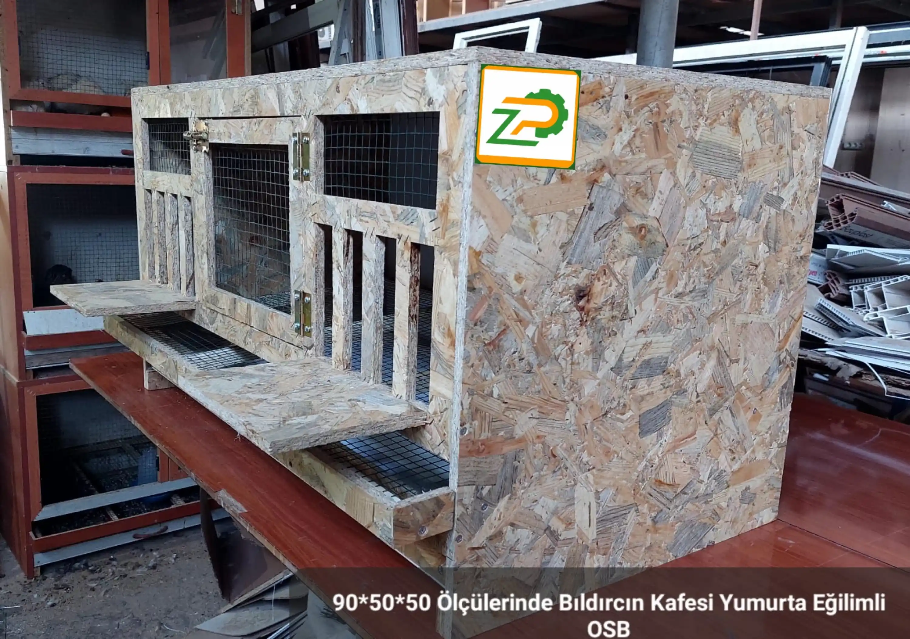 Bıldırcın Kafesi - OSB - 90*50*50