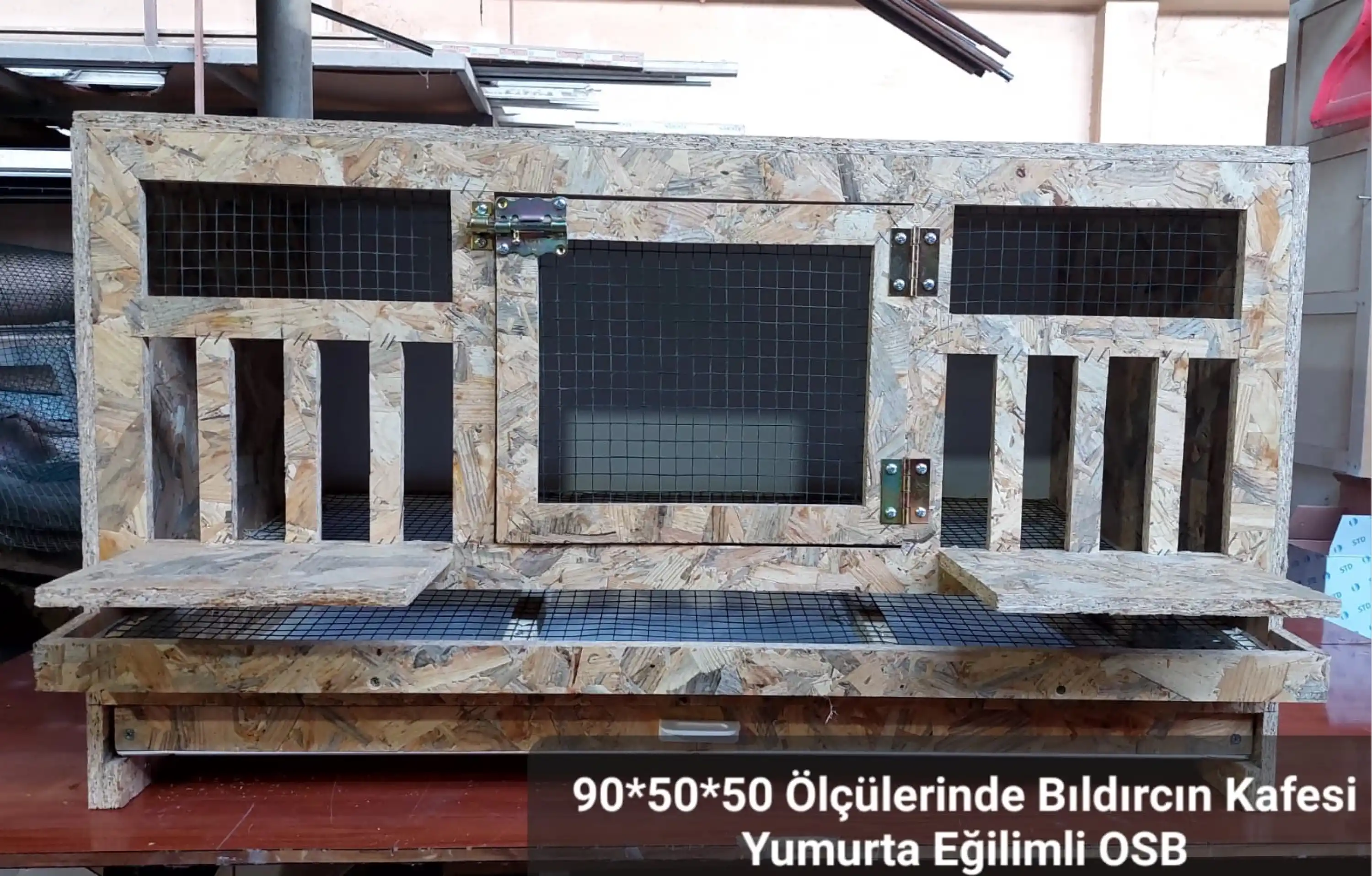 Bıldırcın Kafesi - OSB - 90*50*50