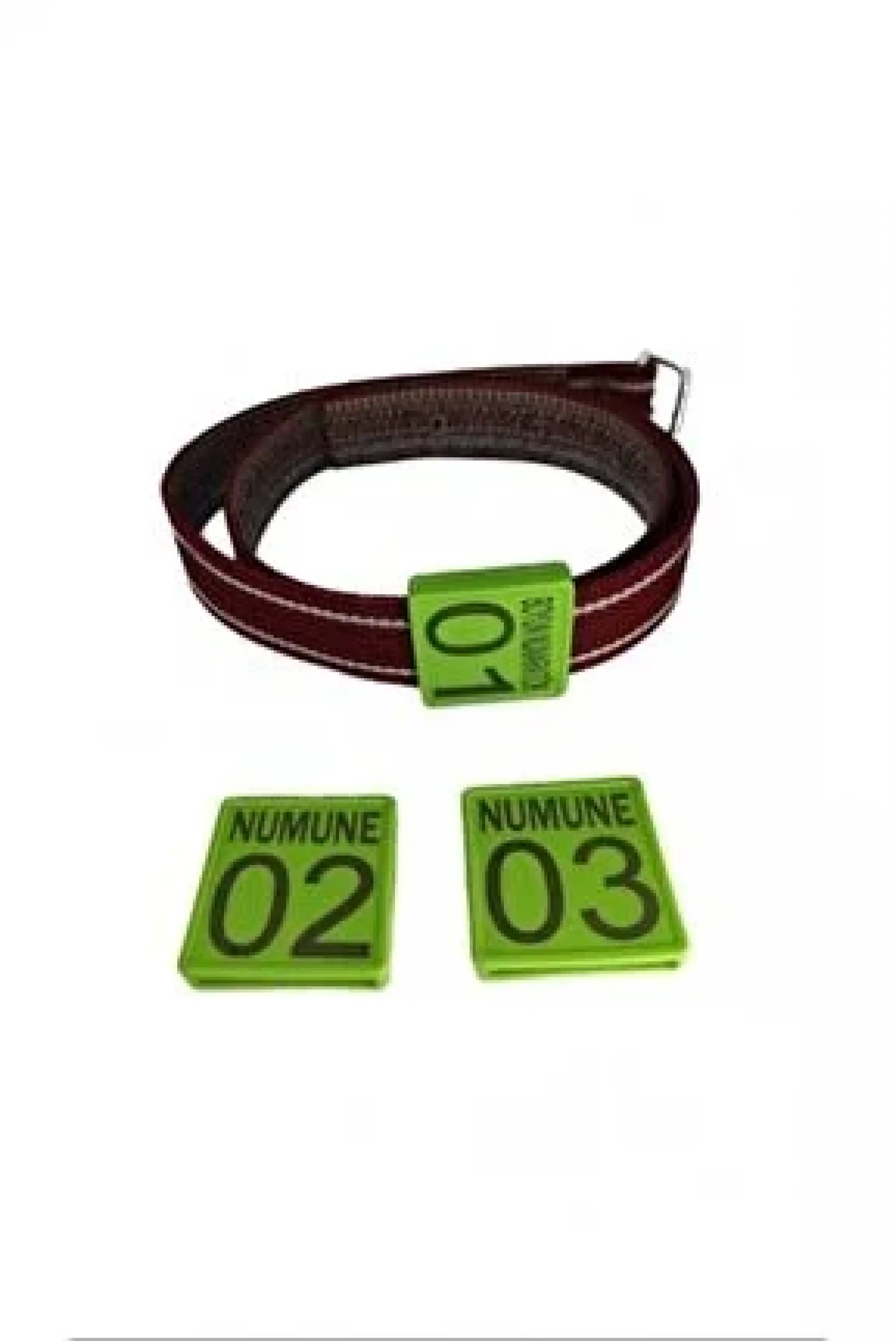 Küçükbaş için Boyunluk Numaratör + Kemer