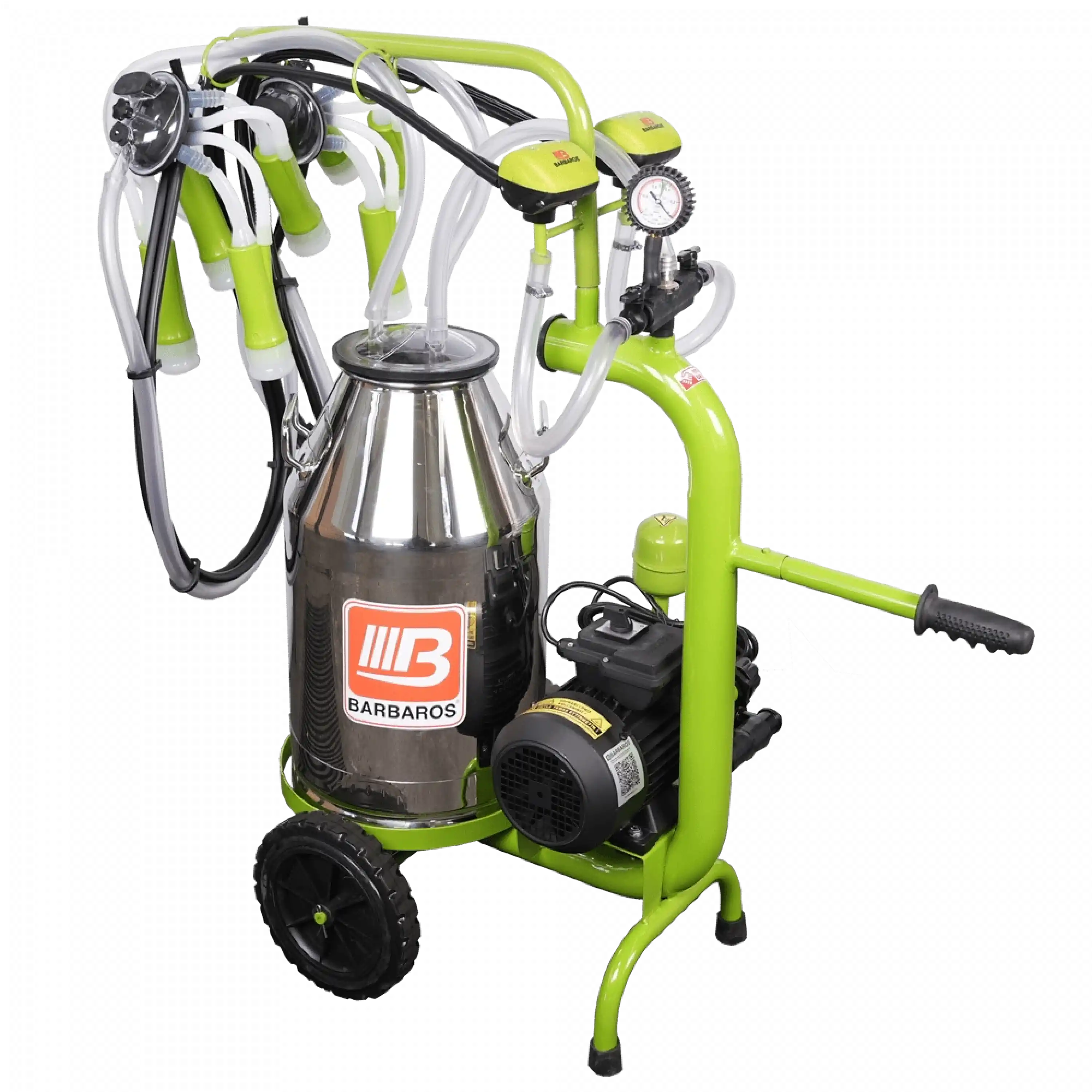 C40 Kuru Pompa Süt Sağma Makinesi 40 Litre (Çift Sağım)