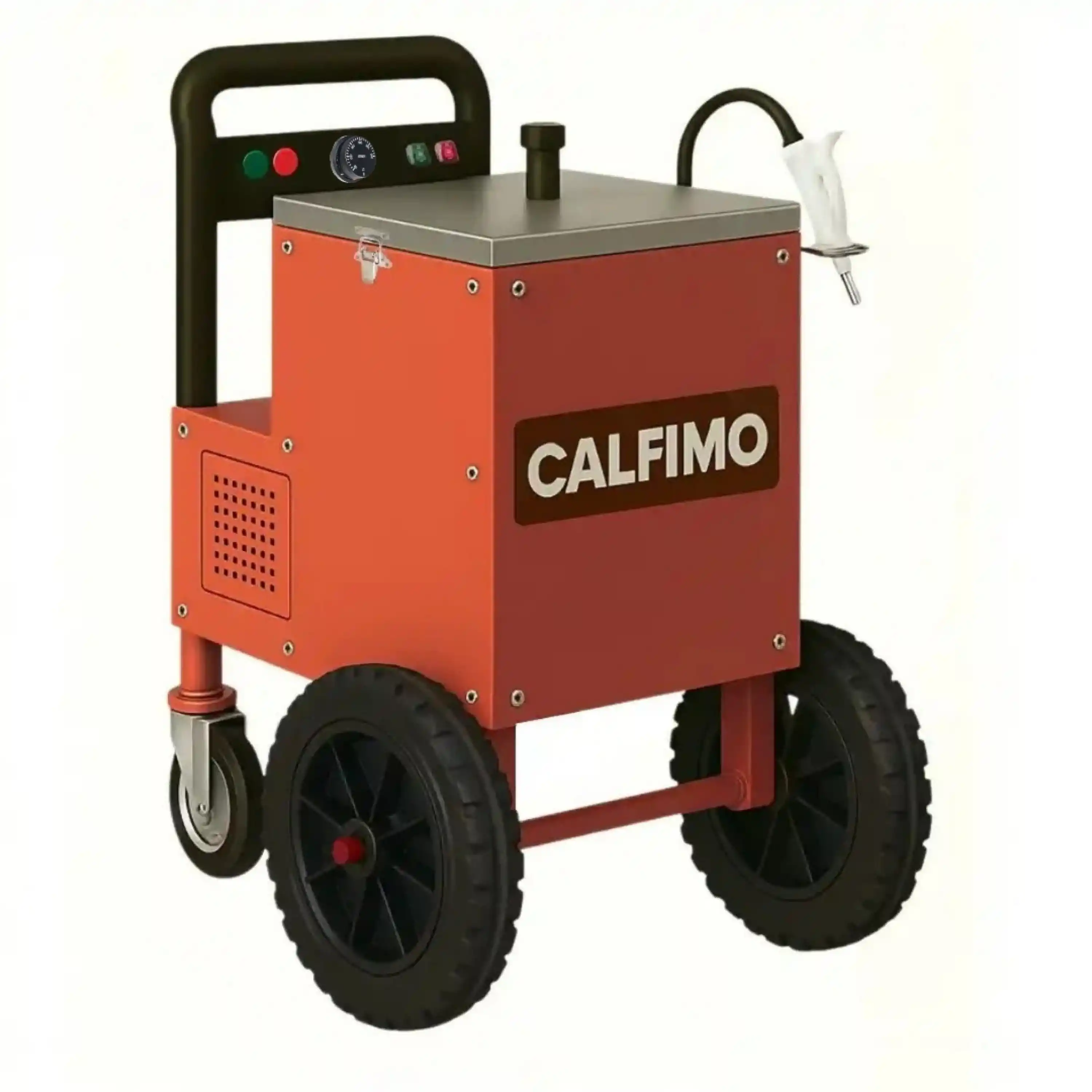 CALFİMO 60 Lt Dijital Termostatlı Buzağı Mama Hazırlama ve Dağıtma Makinesi - Kırmızı Renk