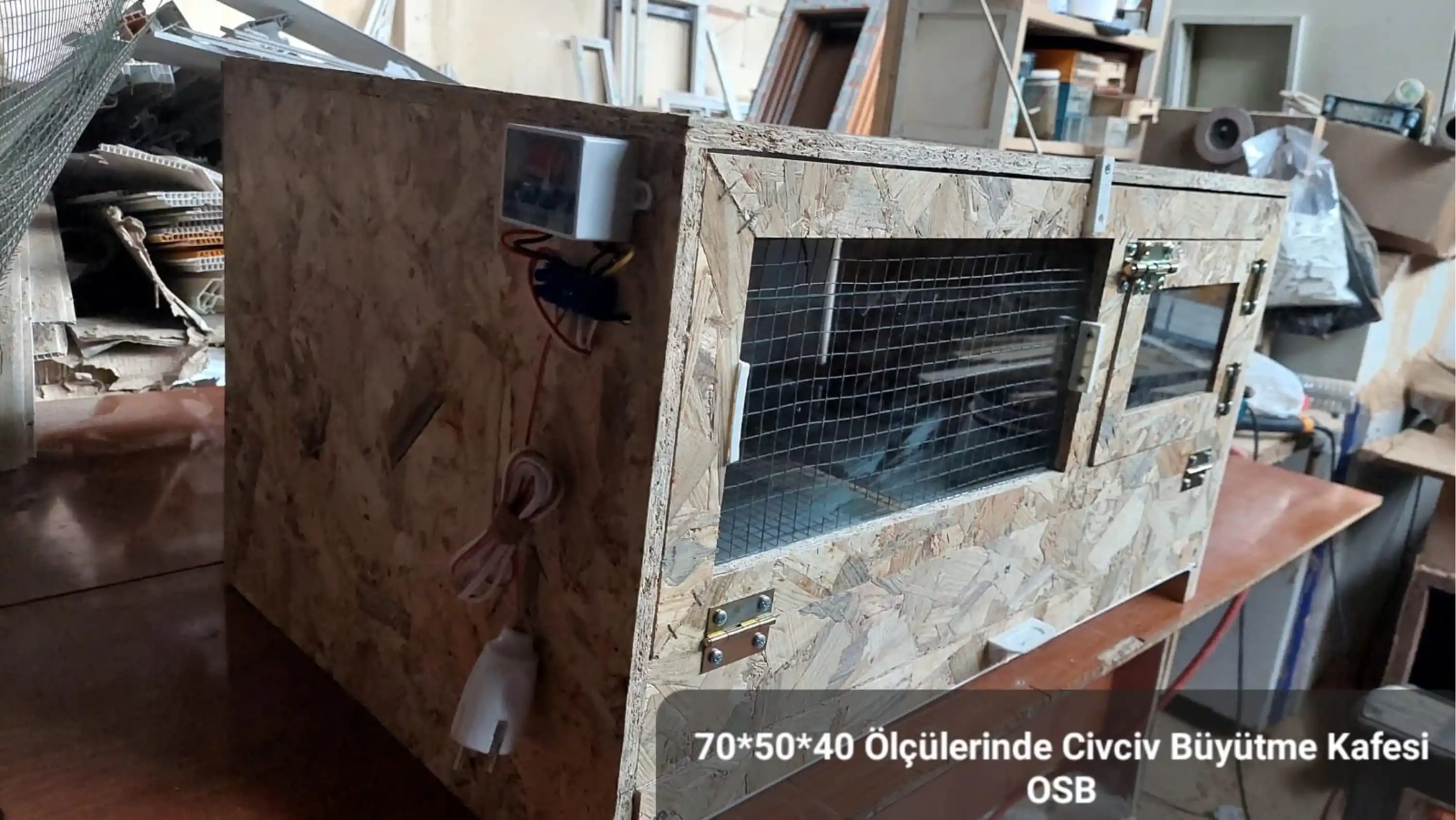 Civciv Büyütme Kafesi - OSB - 70*50*40