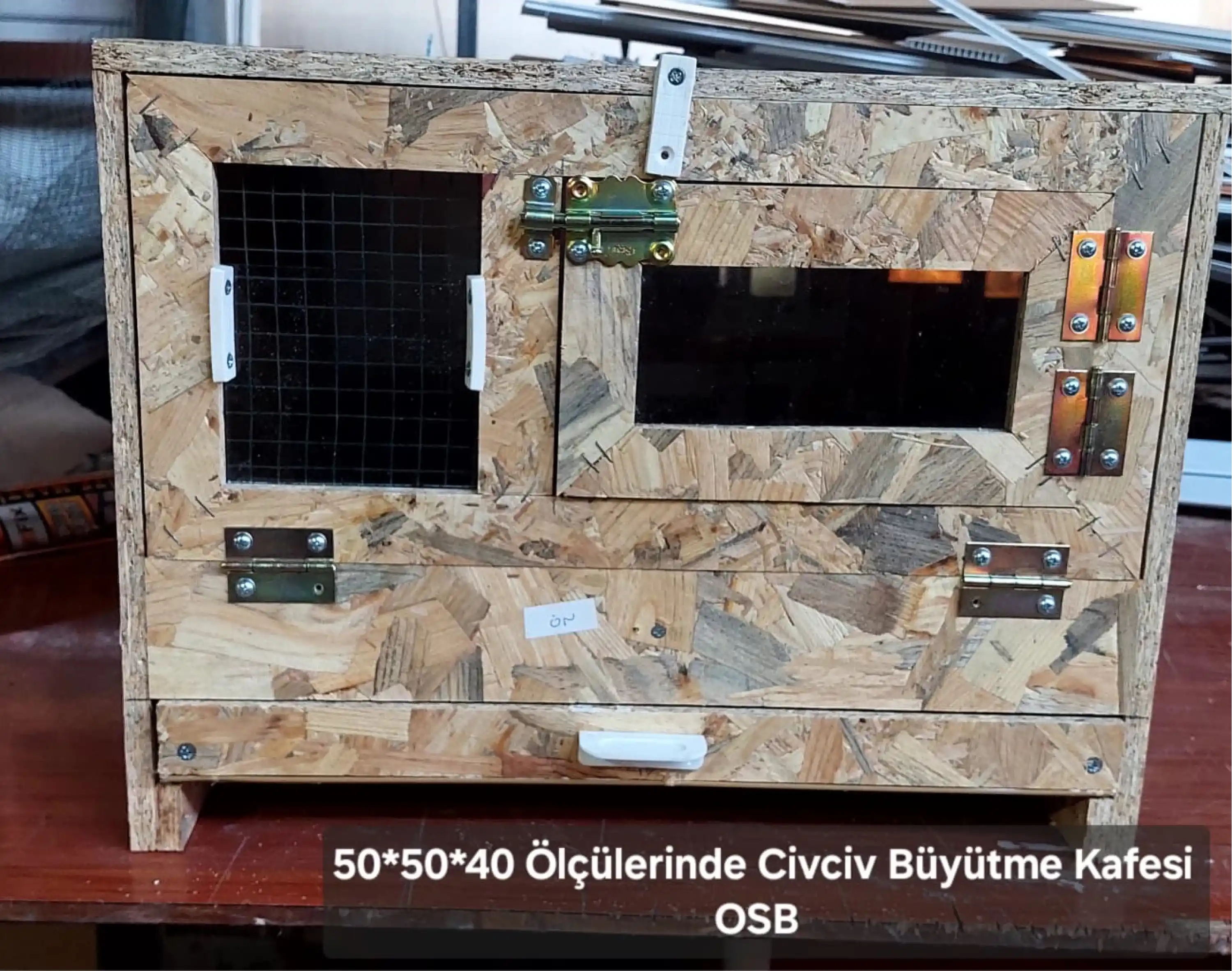Civciv Büyütme Kafesi - OSB - 50*50*40
