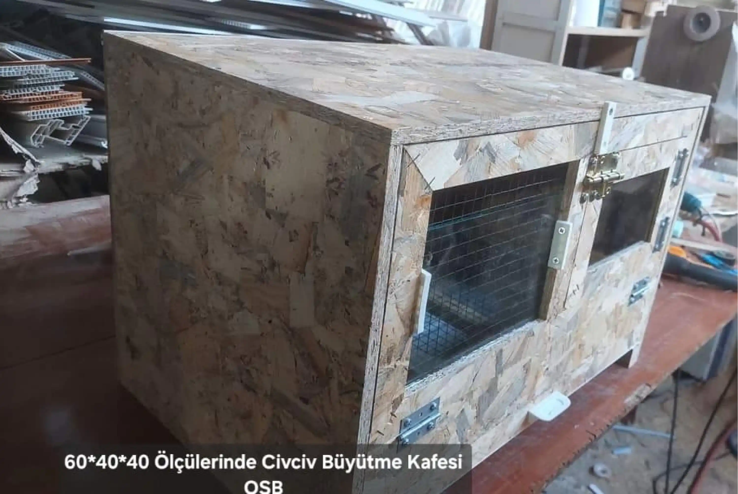 Civciv Büyütme Kafesi - OSB - 60*40*40
