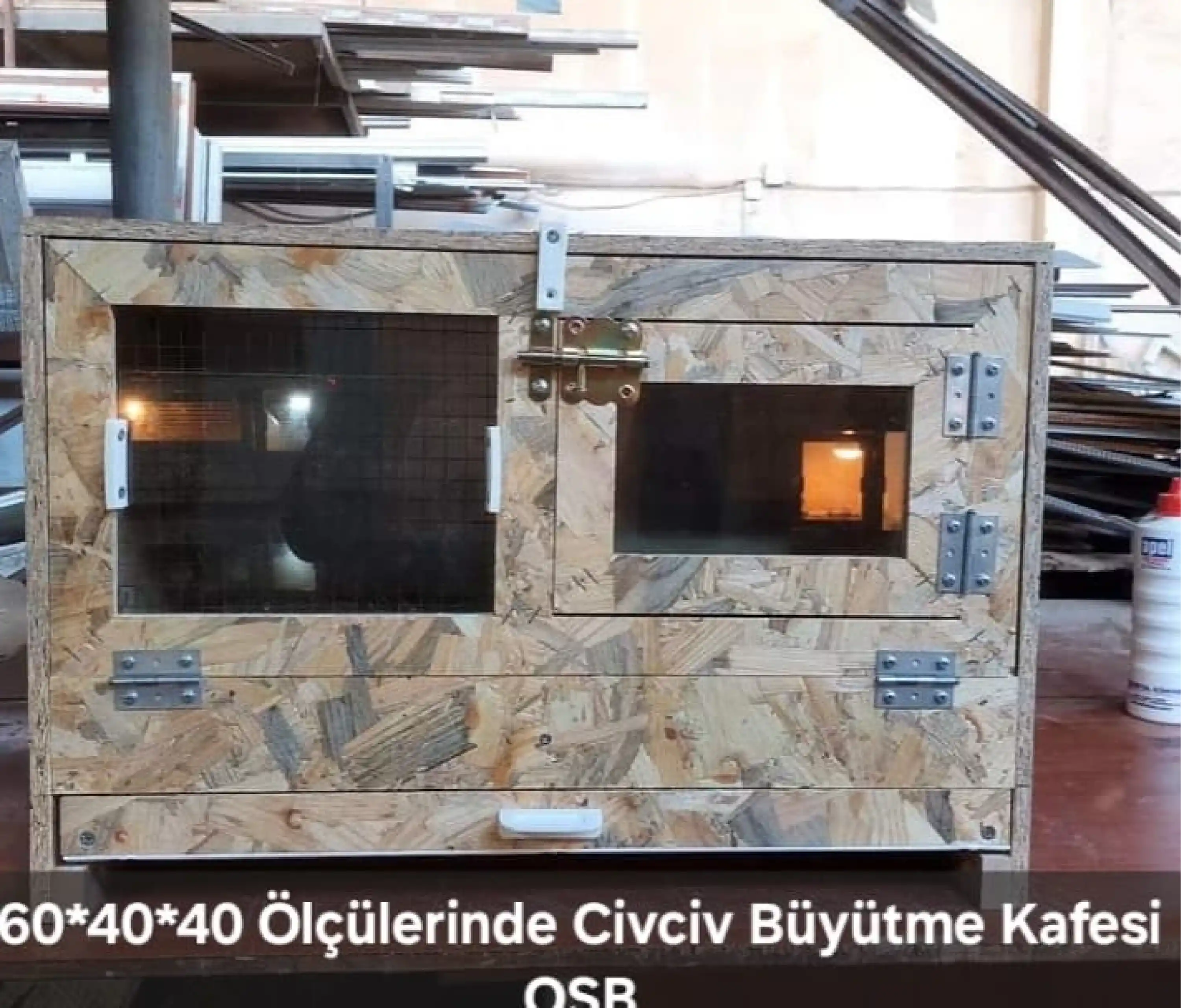 Civciv Büyütme Kafesi - OSB - 60*40*40