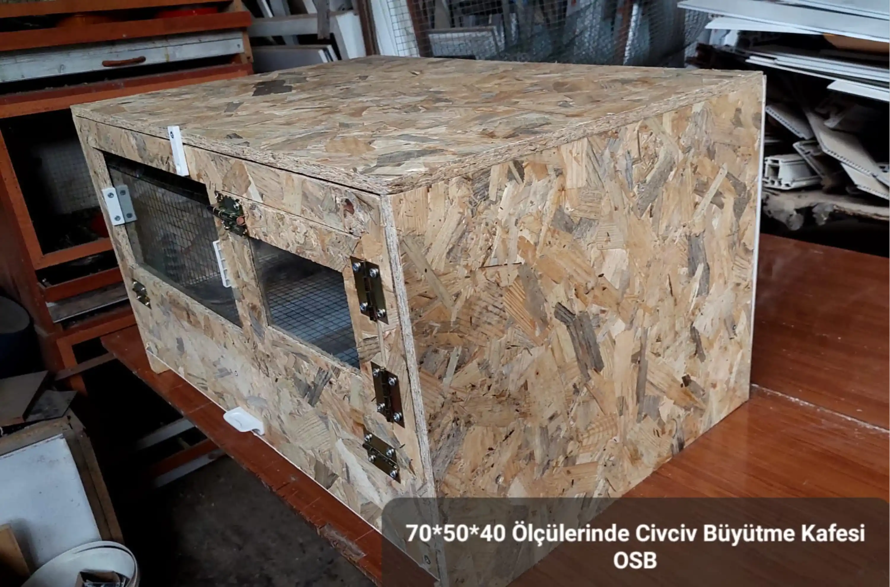 Civciv Büyütme Kafesi - OSB - 70*50*40