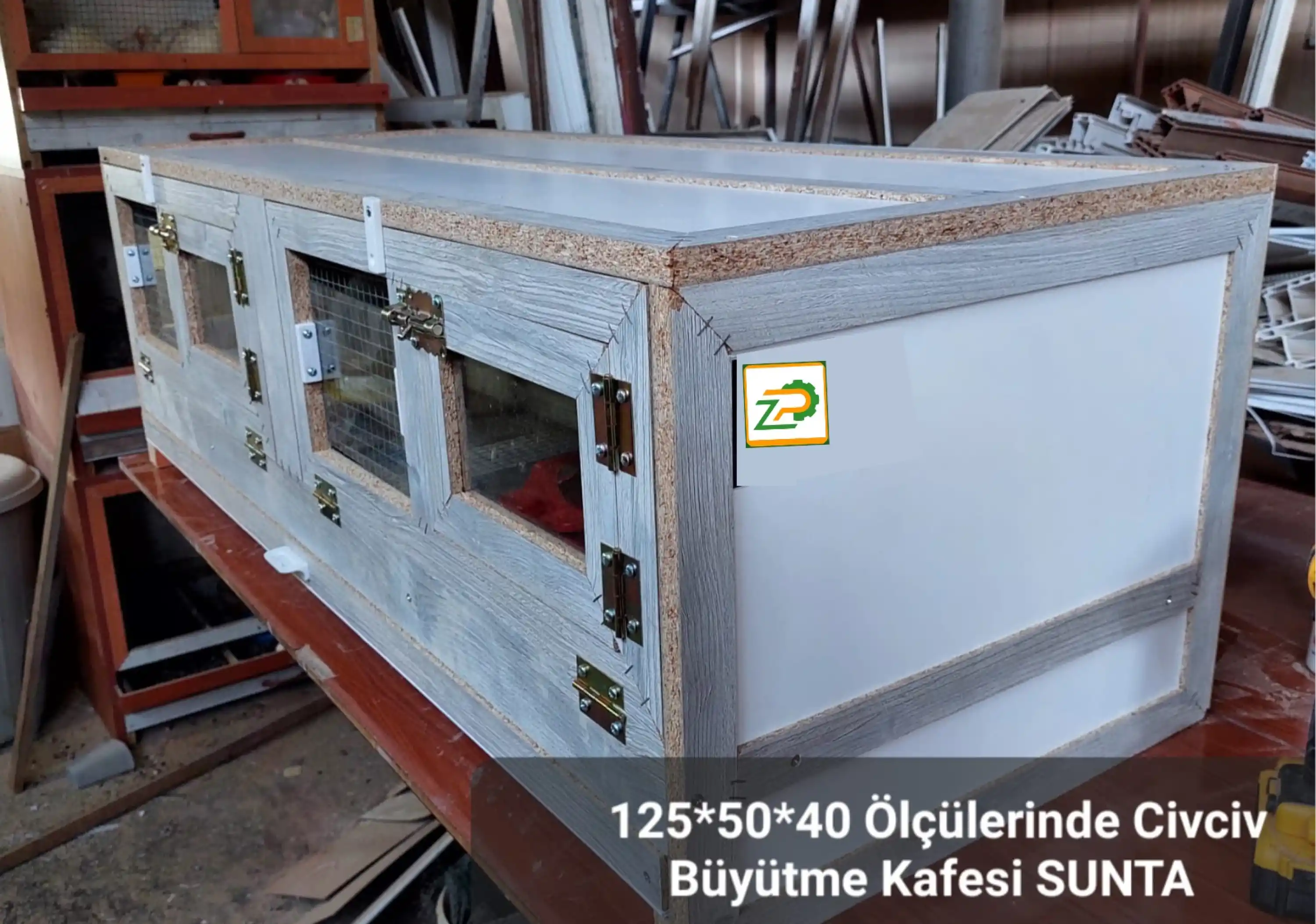 Civciv Büyütme Kafesi - SUNTA - 125*50*40