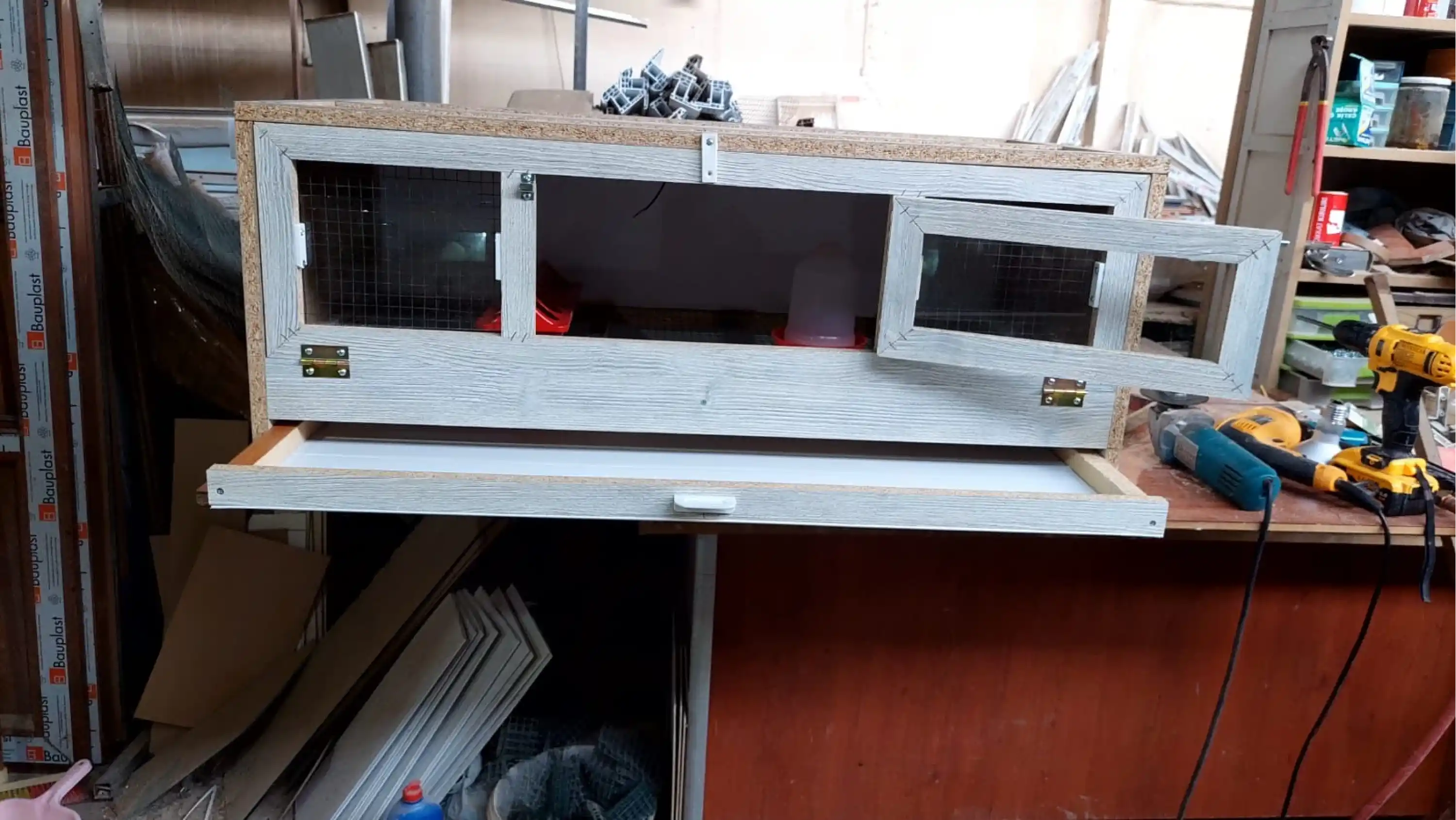 Civciv Büyütme Kafesi - SUNTA - 125*50*40