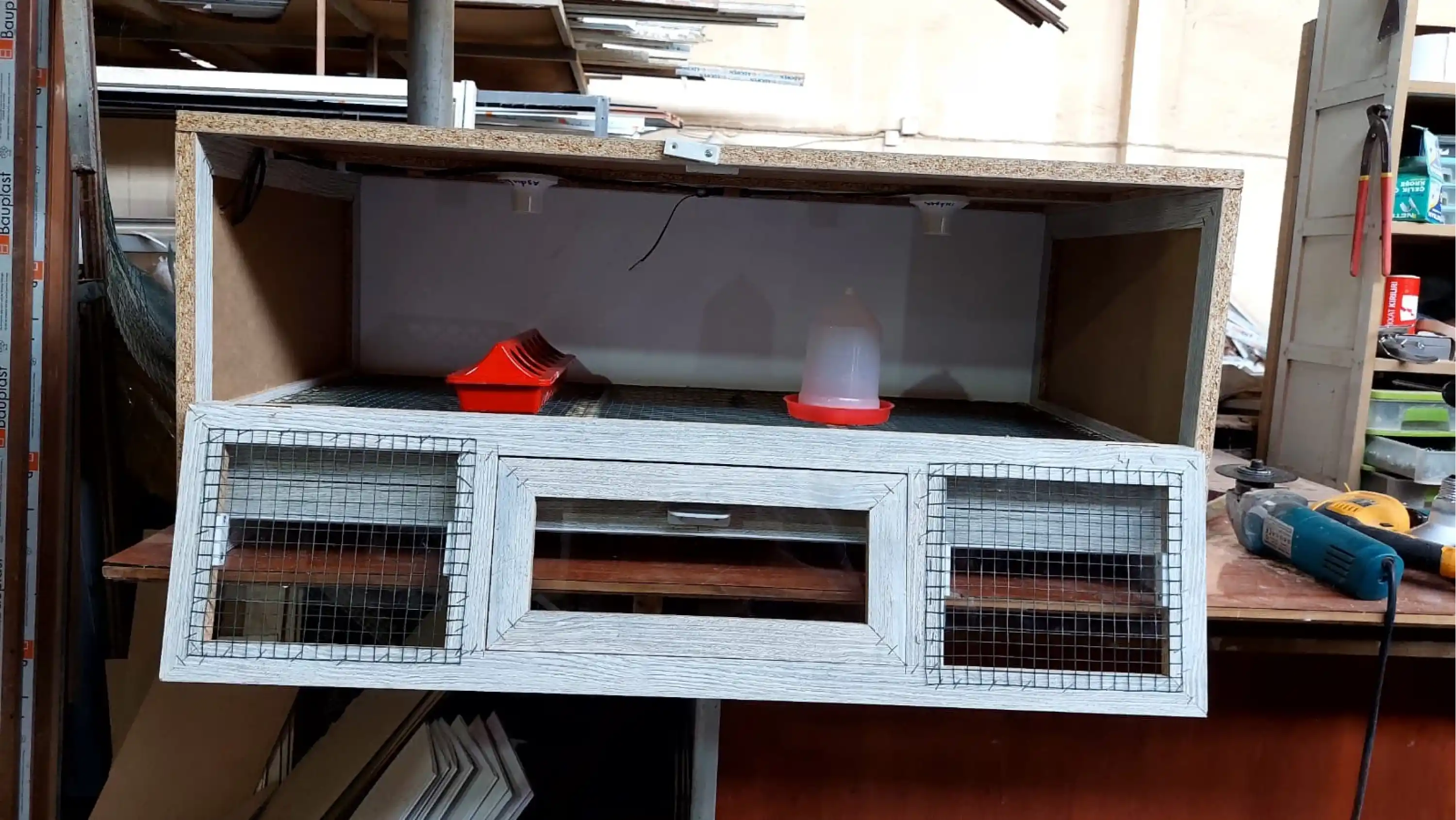 Civciv Büyütme Kafesi - SUNTA - 125*50*40