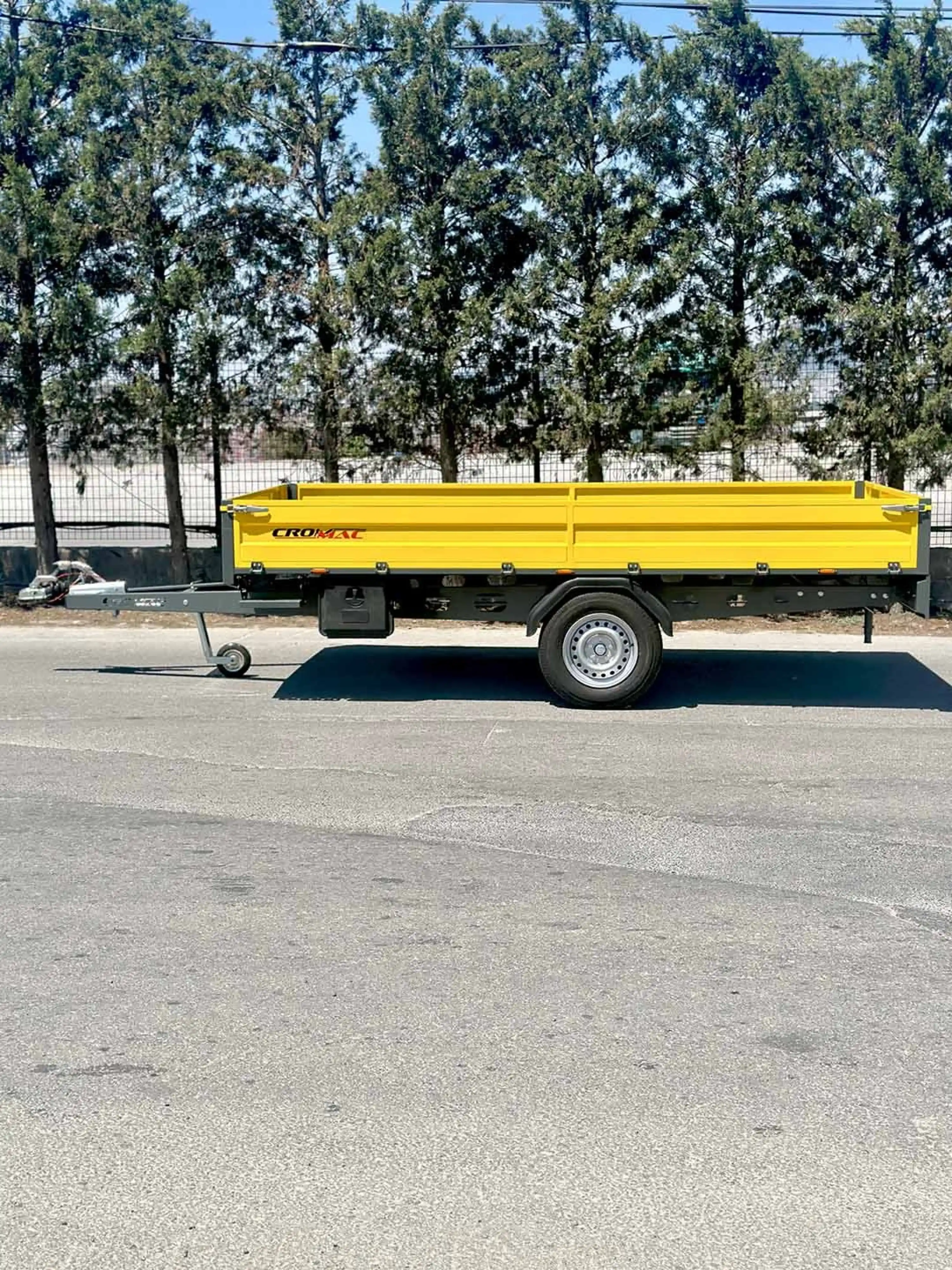Crommac 1500 Kg Frenli Yük Römorku