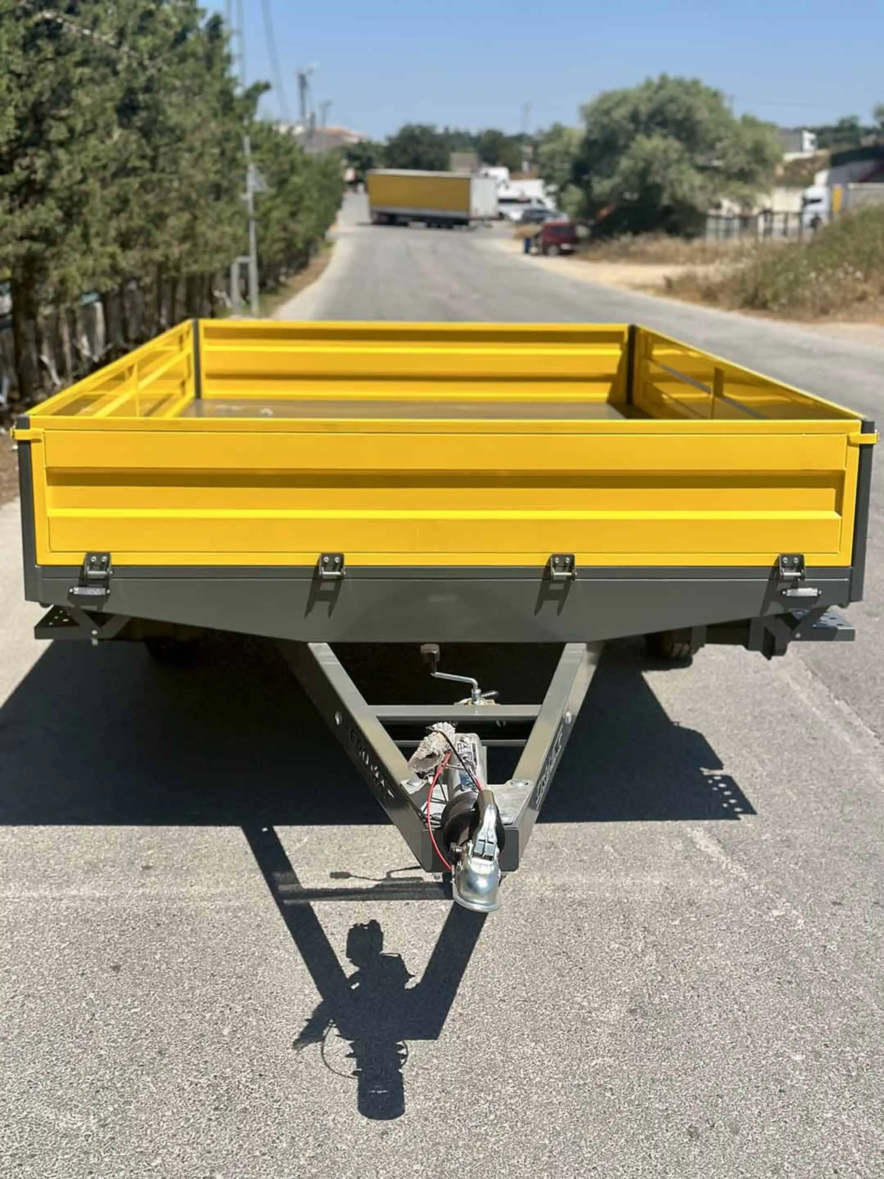 Crommac 1500 Kg Frenli Yük Römorku