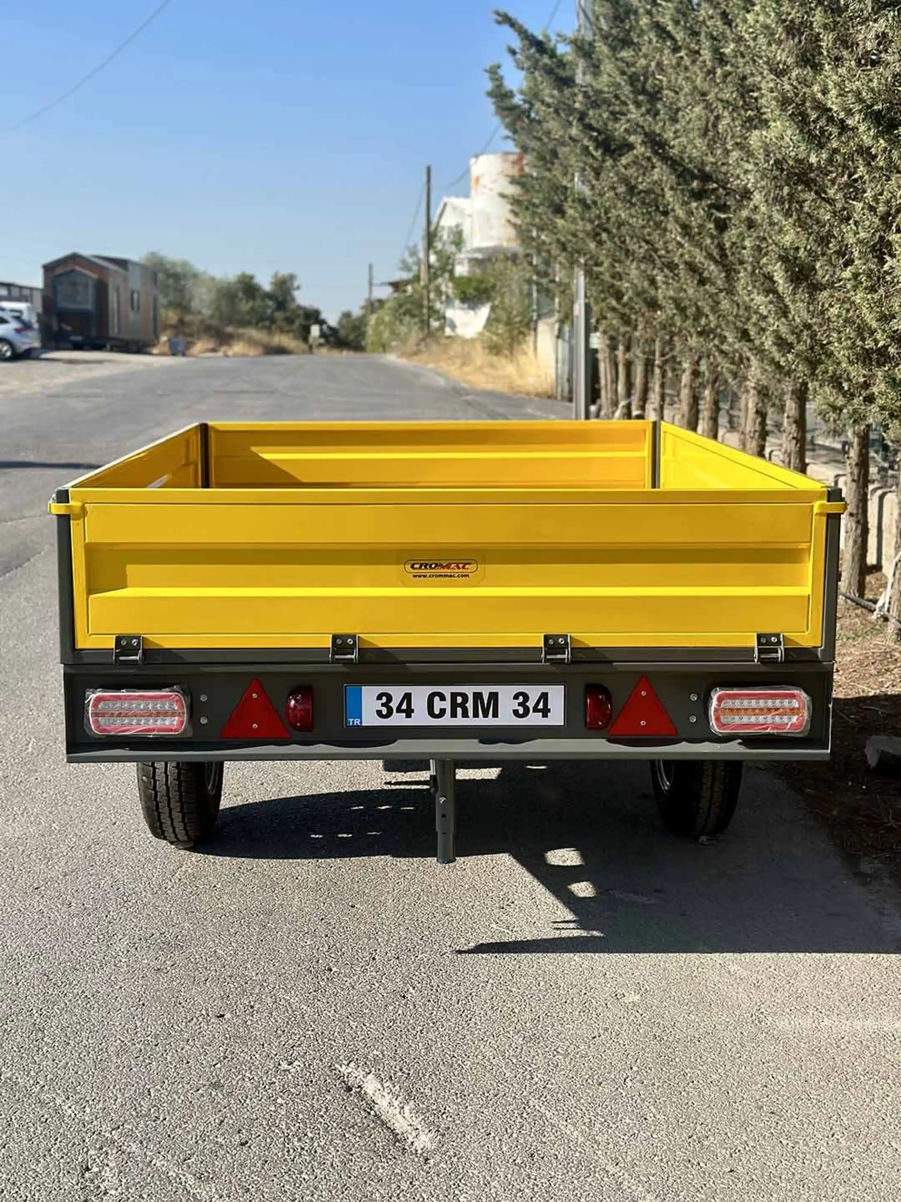 Crommac 750 kg Frensiz Yük Römorku (170 cm * 250 cm)
