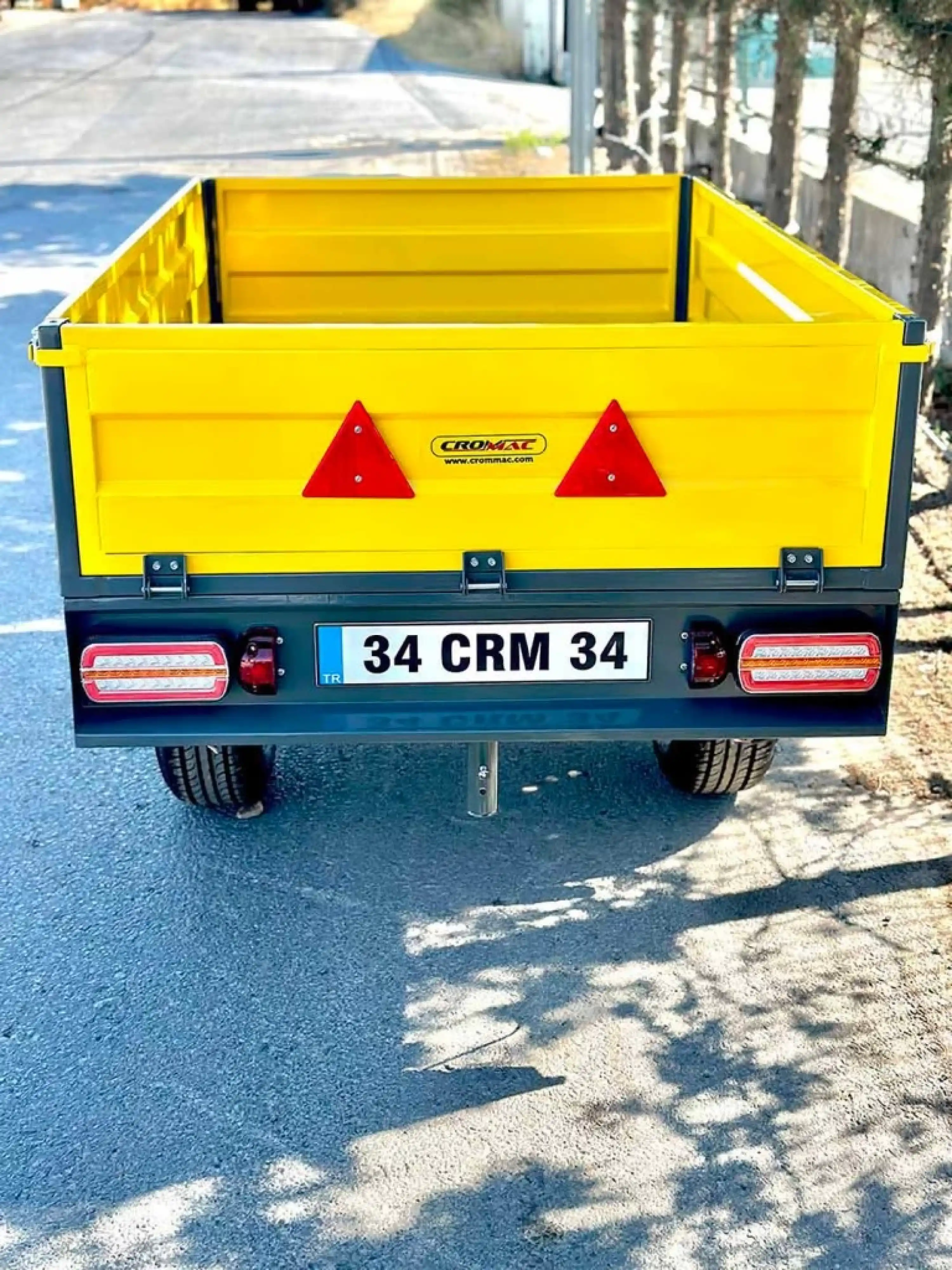 Crommac 750 kg Frensiz Yük Römorku