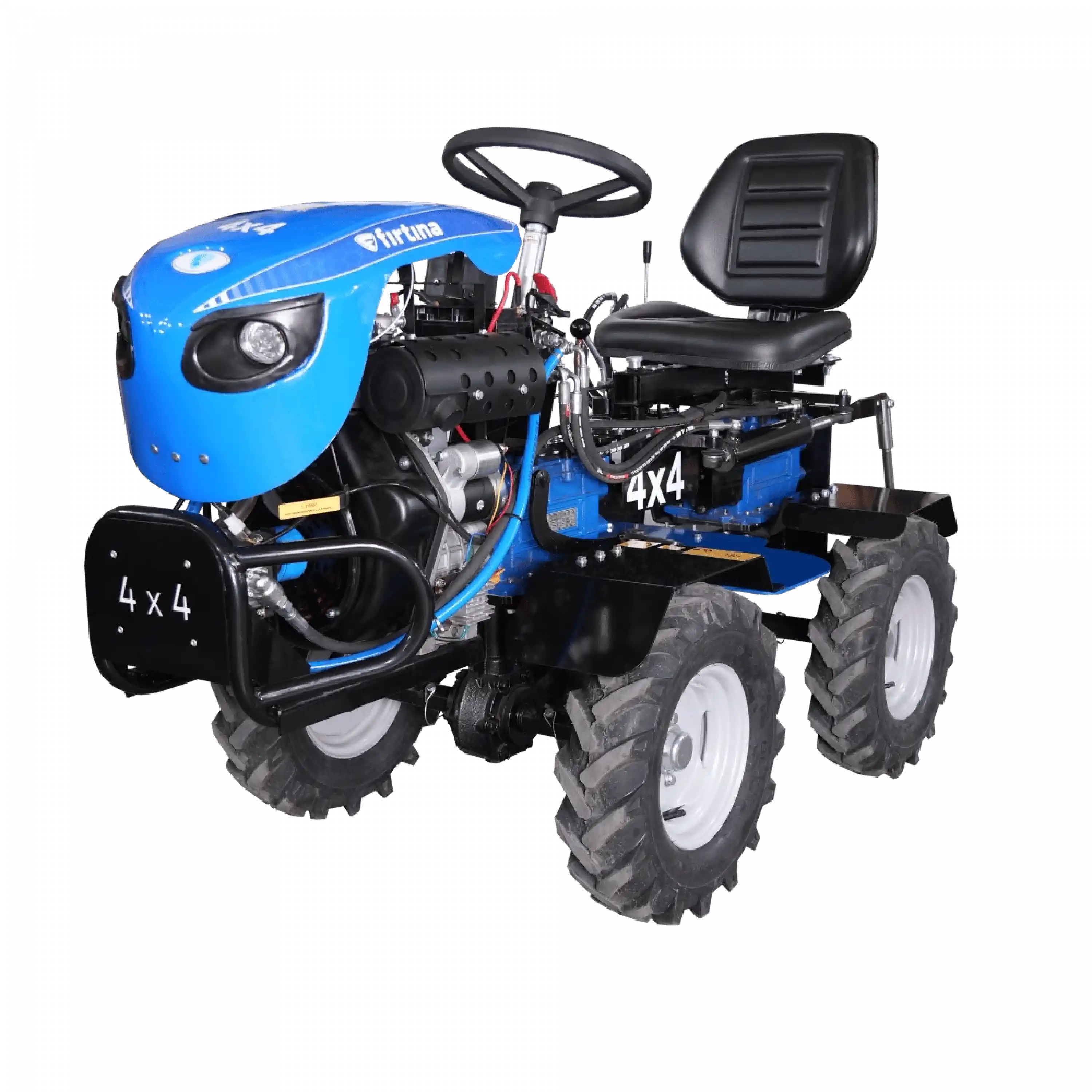 Fırtına 4×4 Mini Traktör 10 HP Dizel Marşlı