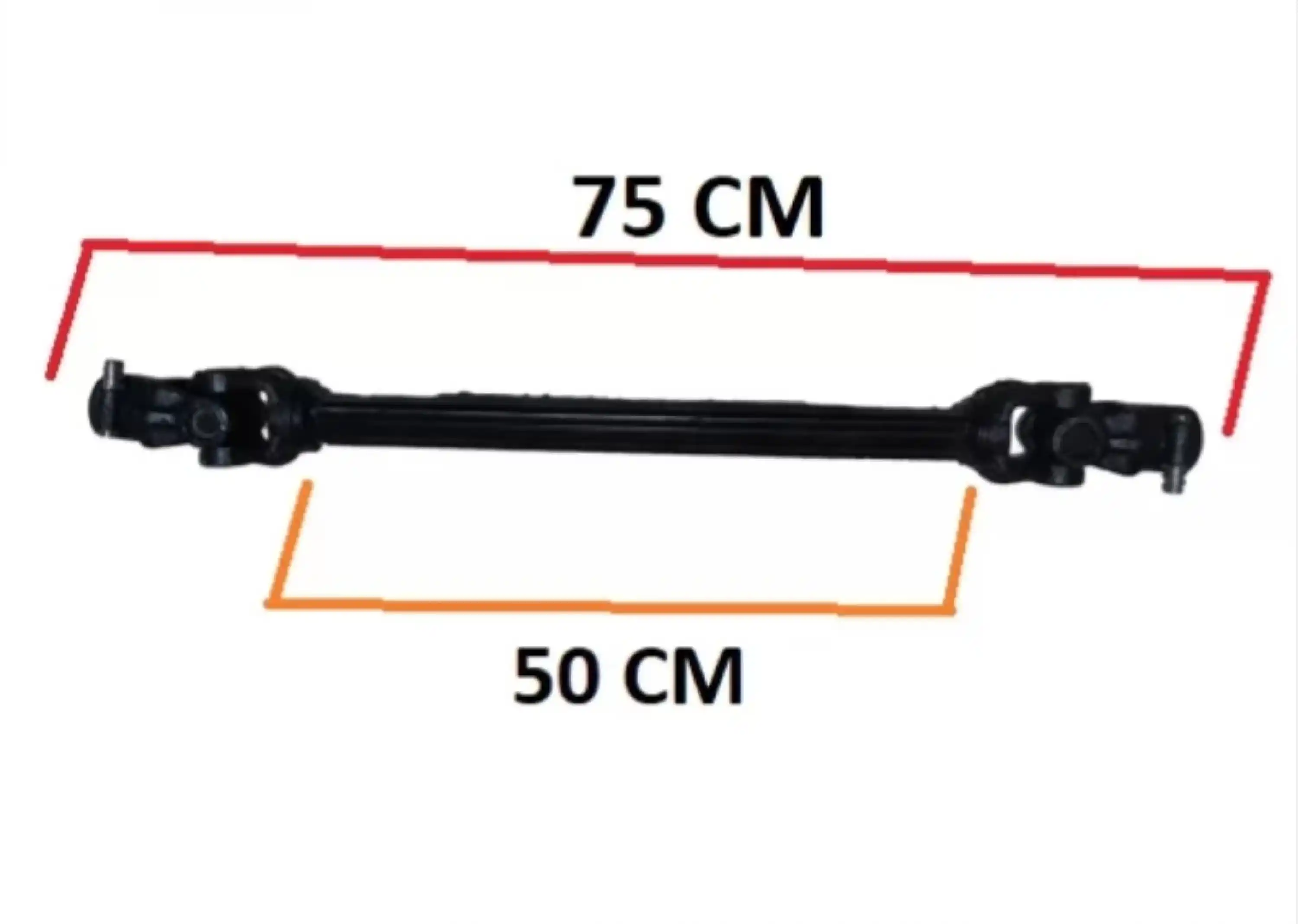 Gübre - Tohum Serpme Makine Kılıfsız Şaft Takımı (24*62 mm) - Şaft Takımları