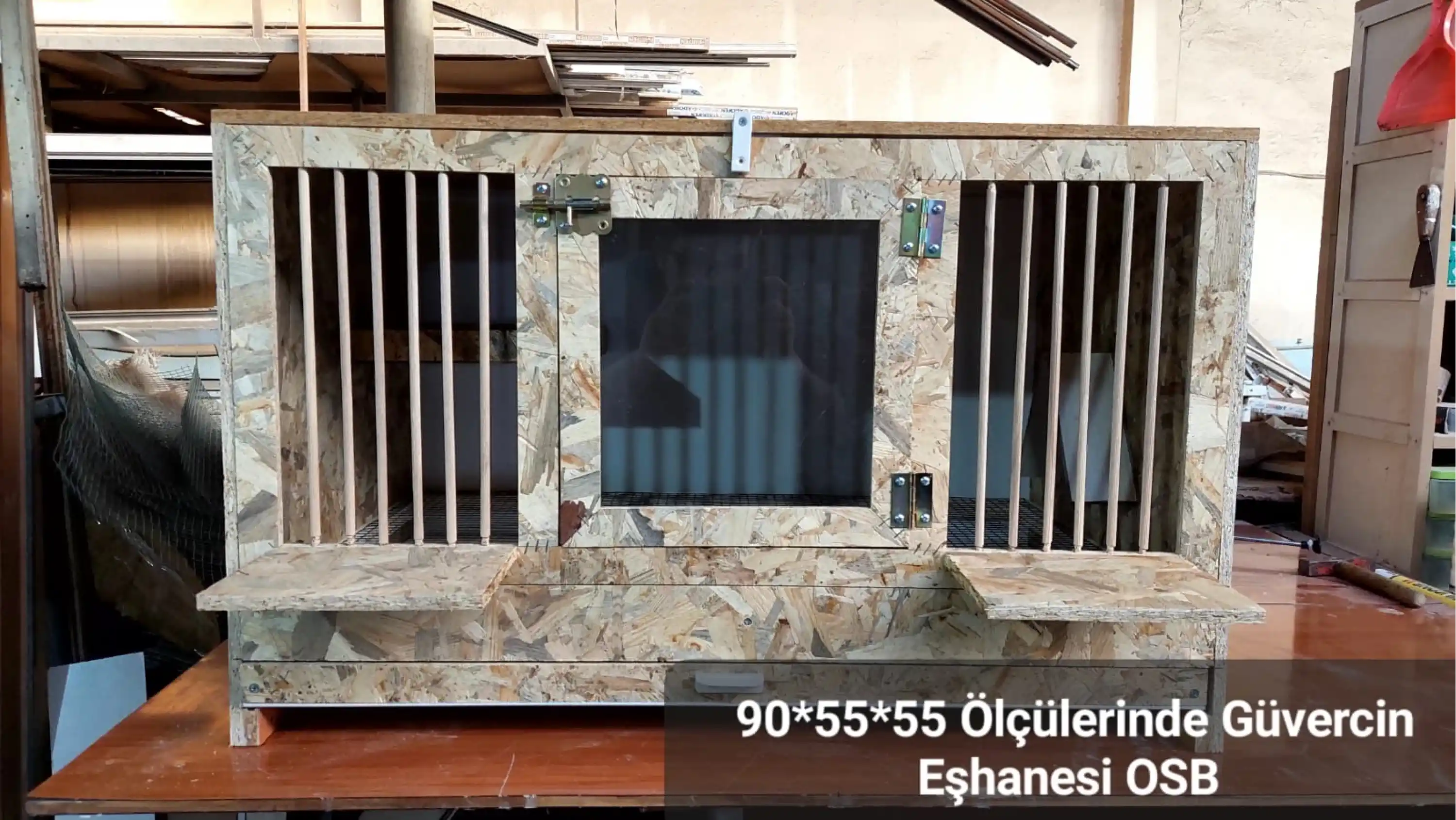 Güvercin Eşhanesi & Kafesi - OSB - 90*55*55