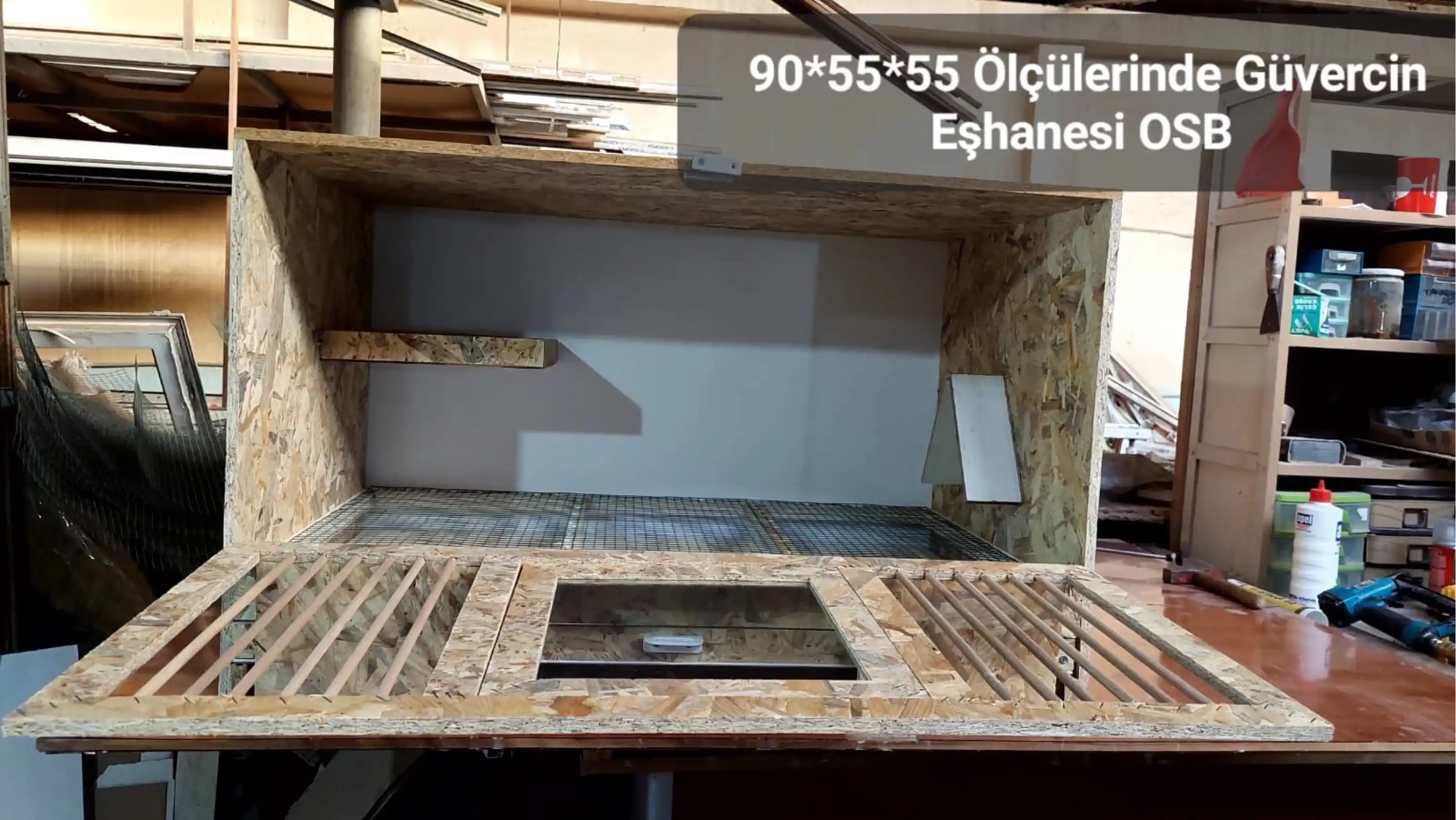 Güvercin Eşhanesi & Kafesi - OSB - 90*55*55