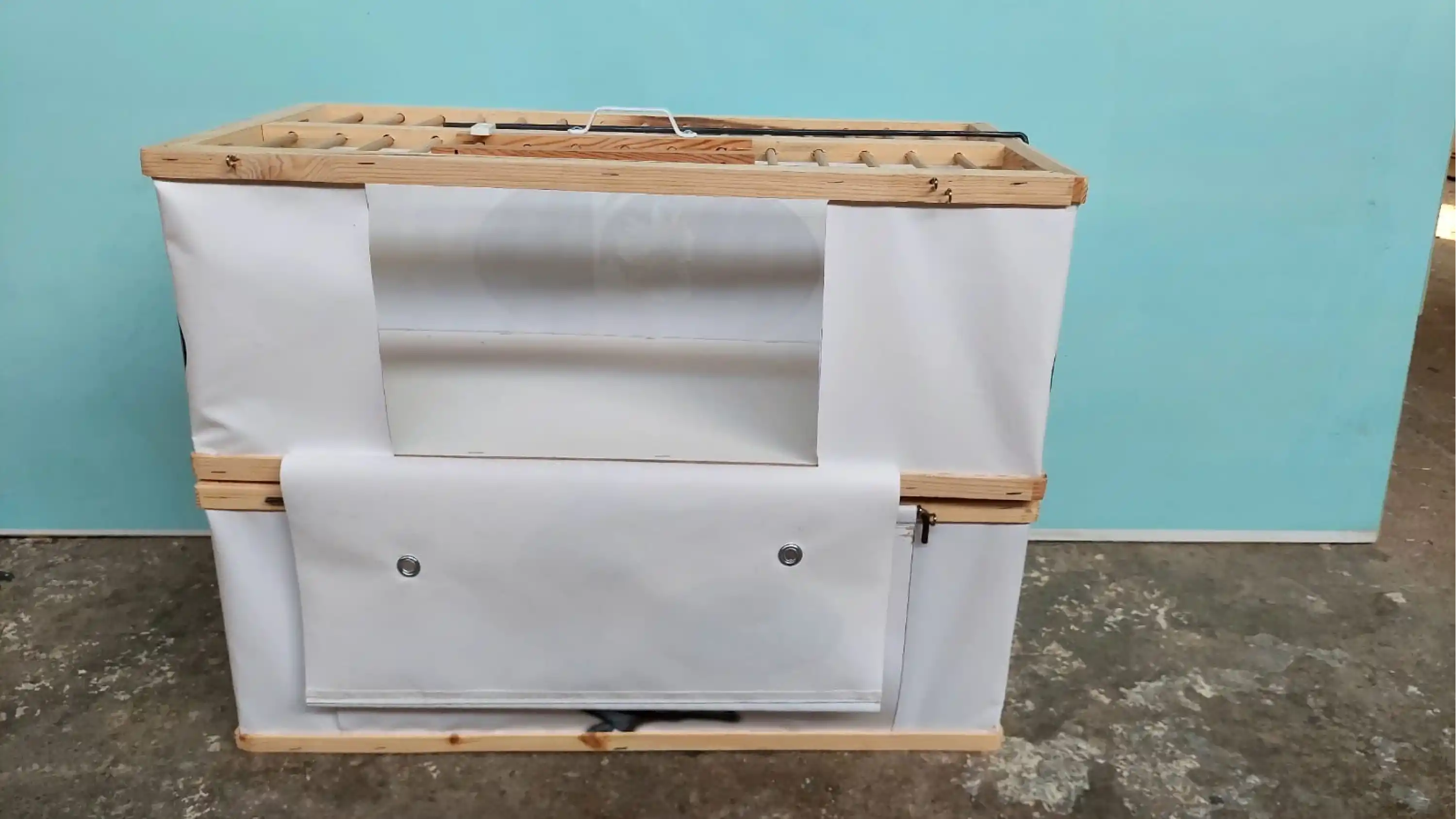 Katlanabilir Güvercin & Taşıma Kafesi 70x34x27 cm | Kişiye Özel Baskılı