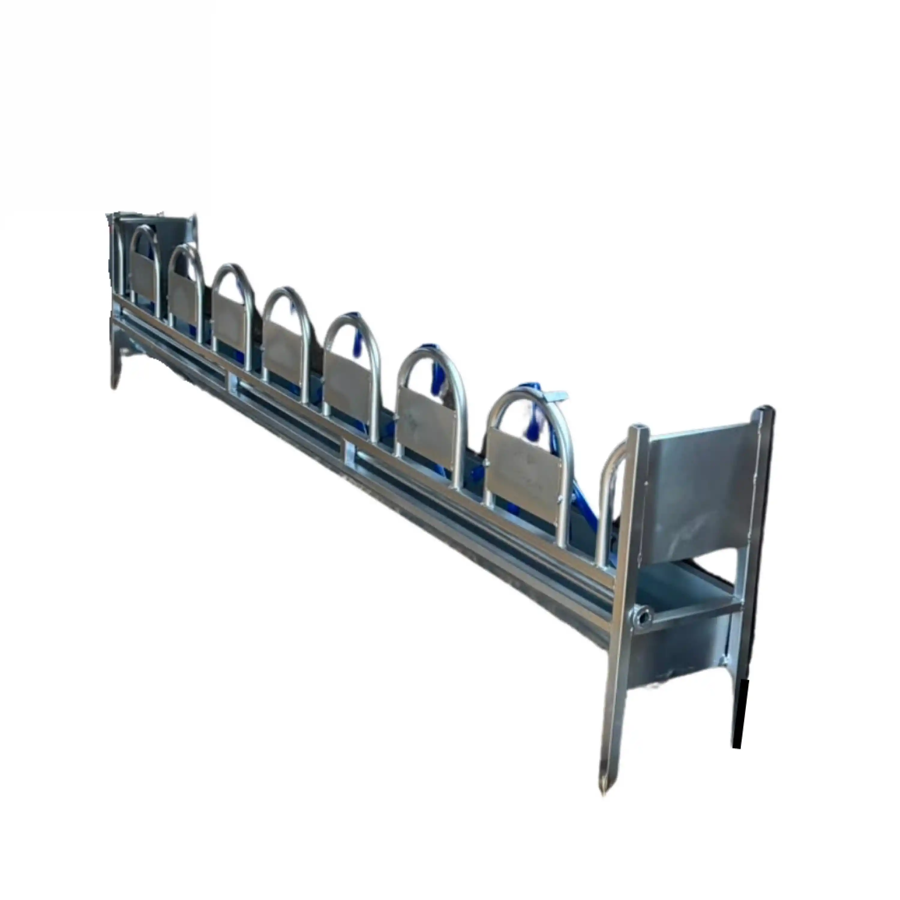 Küçükbaş 9lu Tekli Yemlik Kilit Sistemi (Galvaniz) – 3.20 Metre