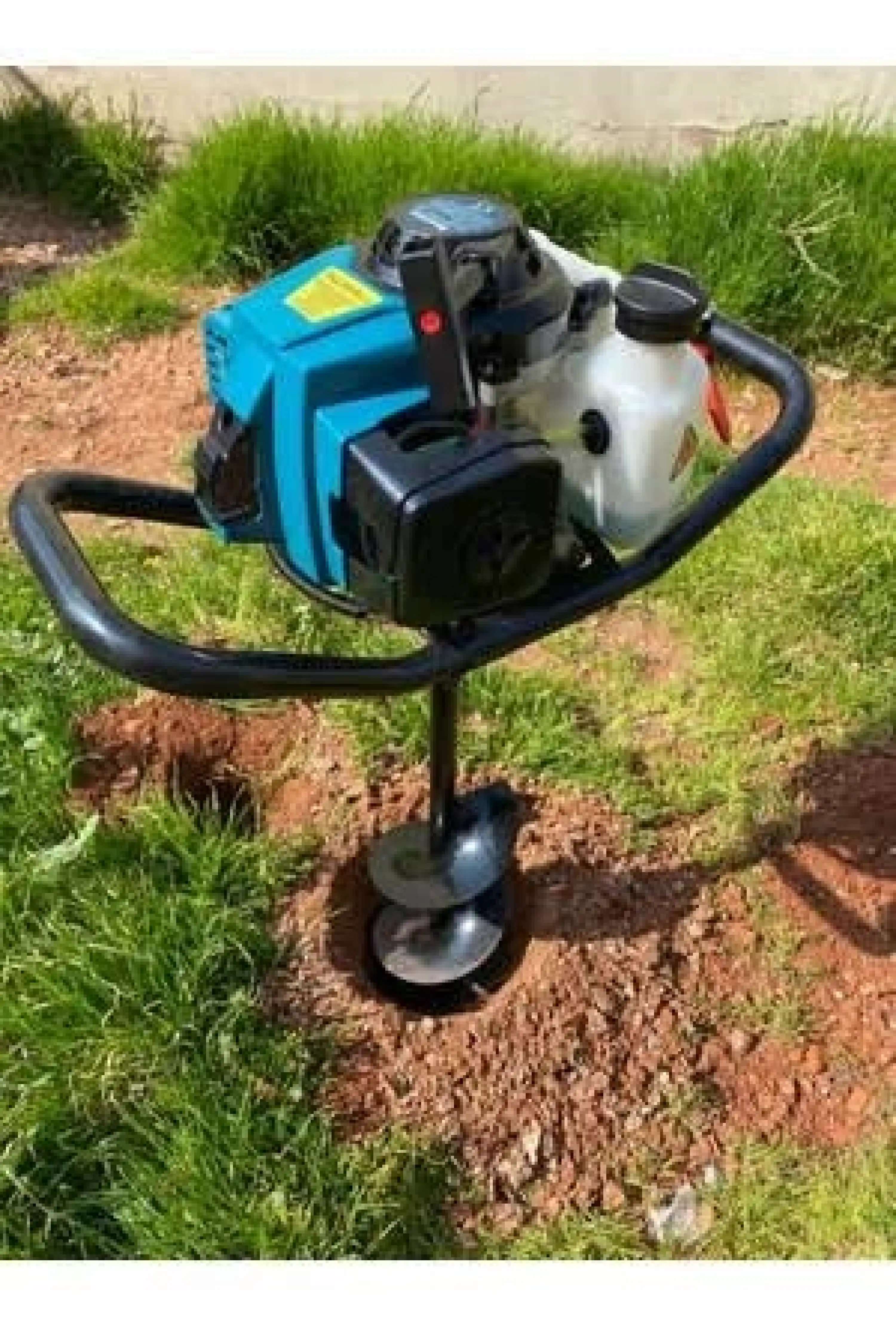 Malika Fidan Dikme Yalak Açma 63cc Benzinli Burgu Makinesi