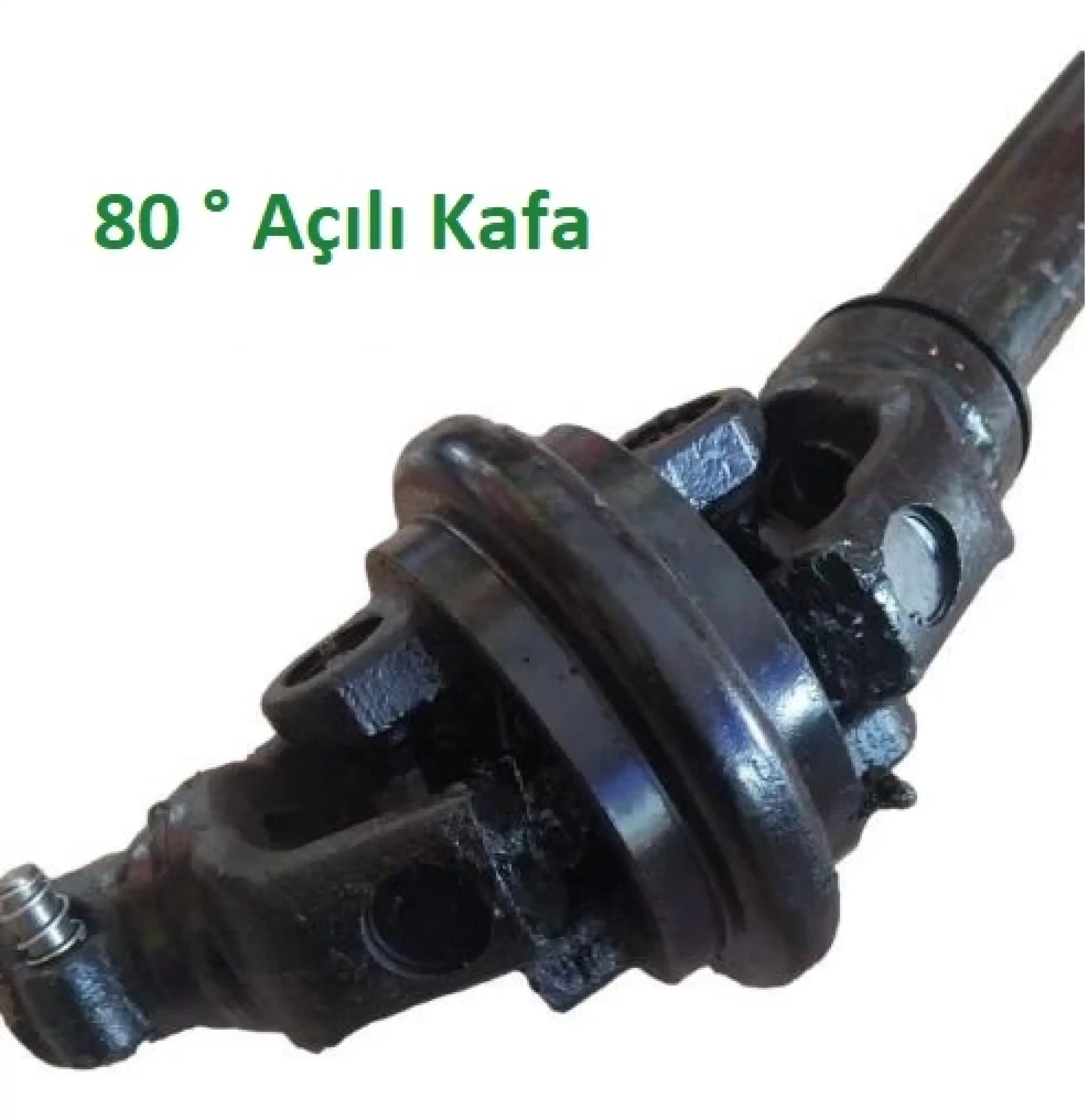 80 ° Açılı Takım KILIFLI Turbo İlaçlama Şaft Takımı (30*100 mm) - Şaft Takımları