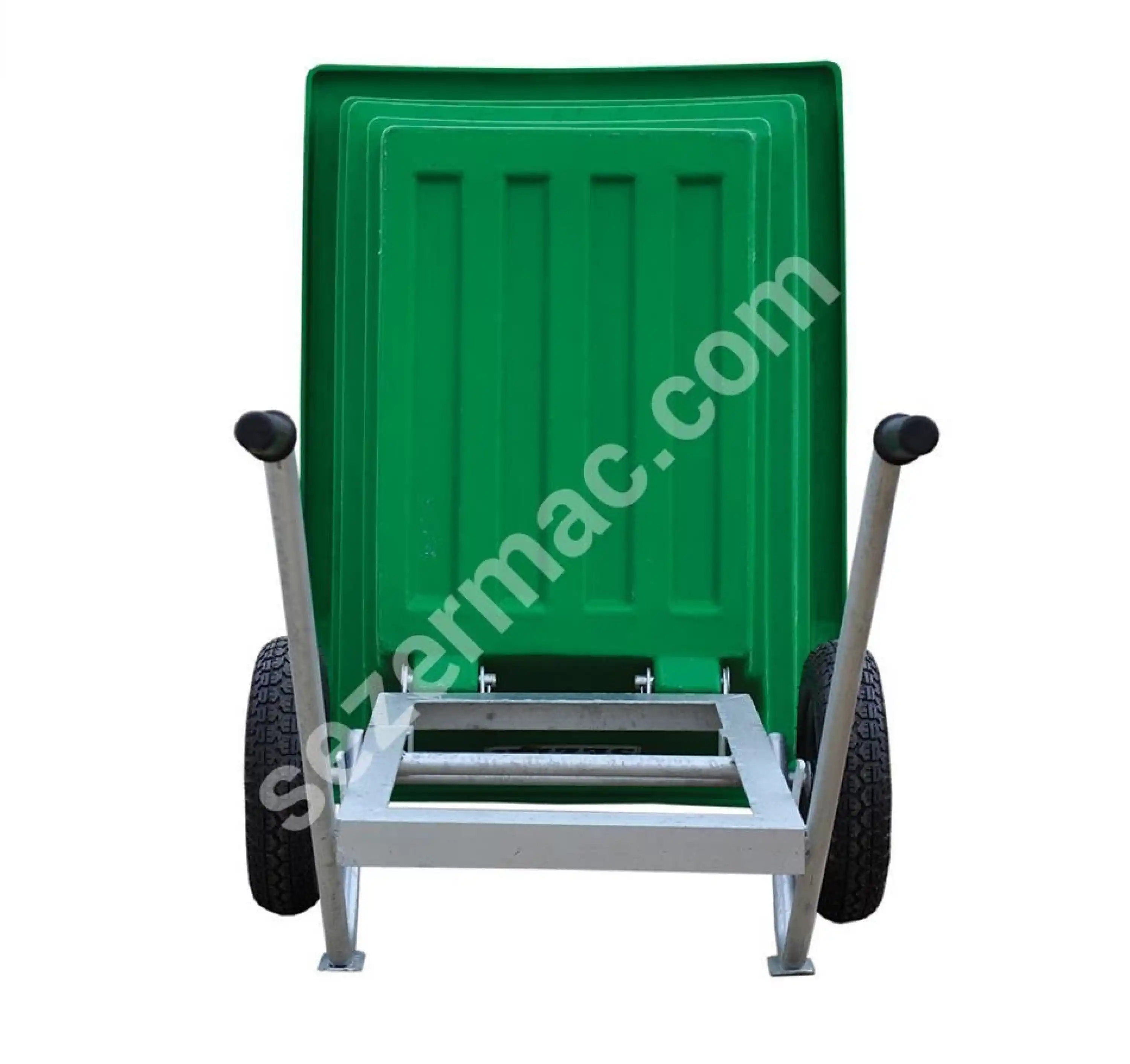 Sezer 300 Litre Damperli El Arabası (Galvaniz Şase)