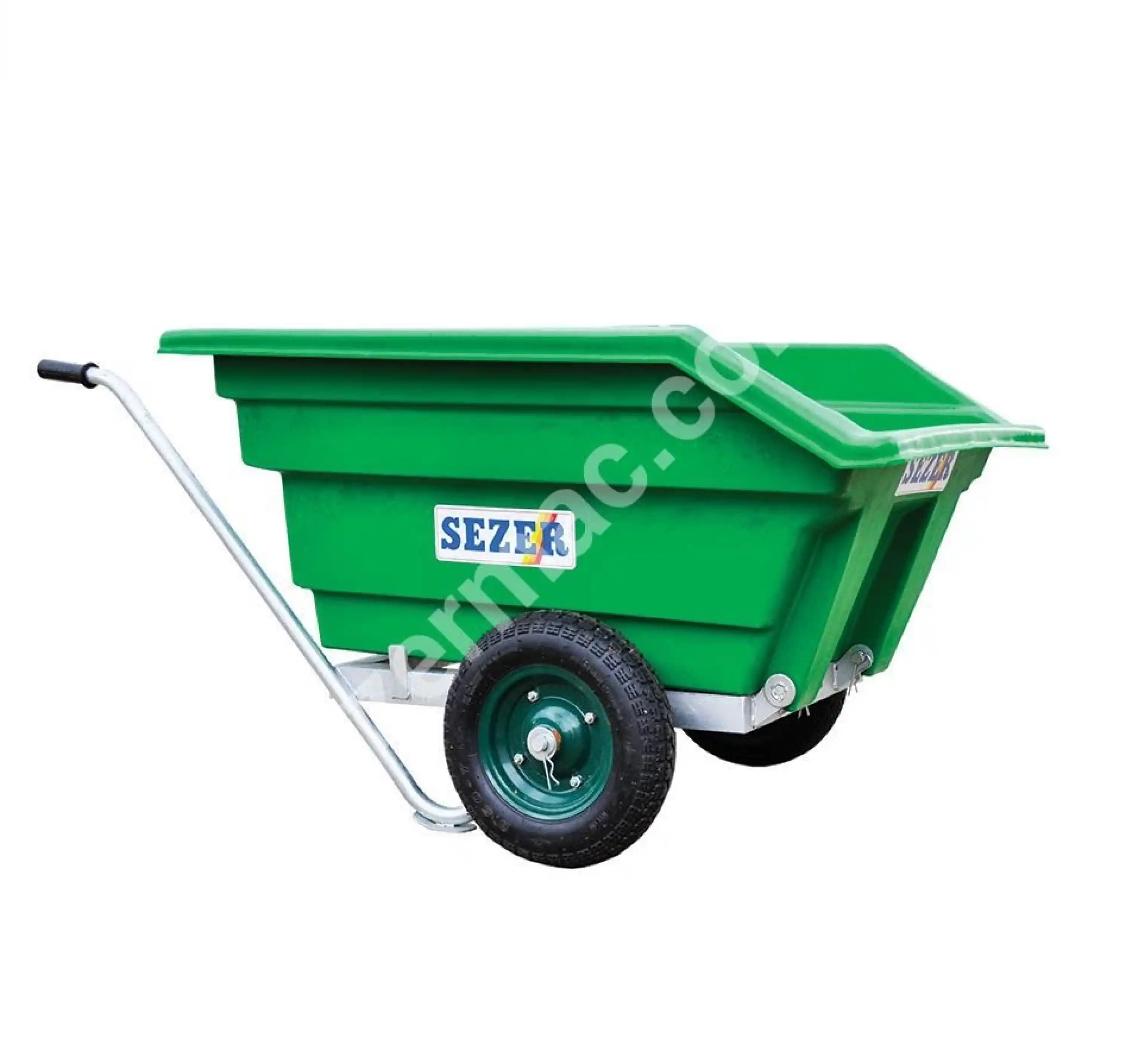 Sezer 300 Litre Damperli El Arabası (Galvaniz Şase)