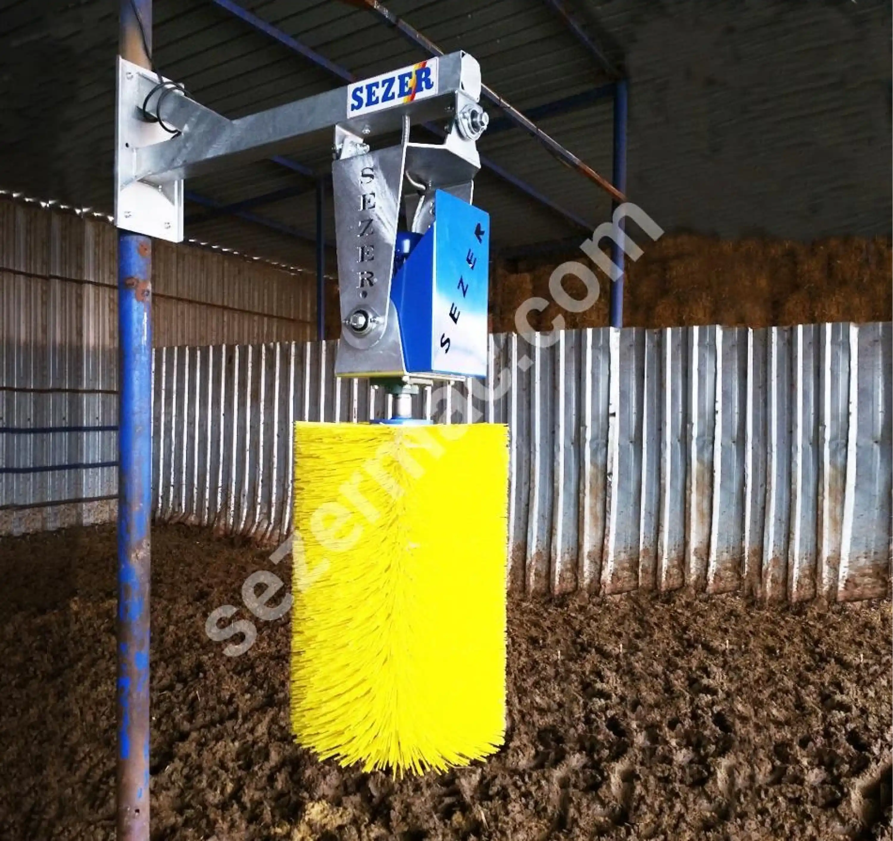 Sezer OKF-2 Elektrikli Otomatik Sensörlü Havyan Kaşıma Makinesi (Galvaniz Şase)