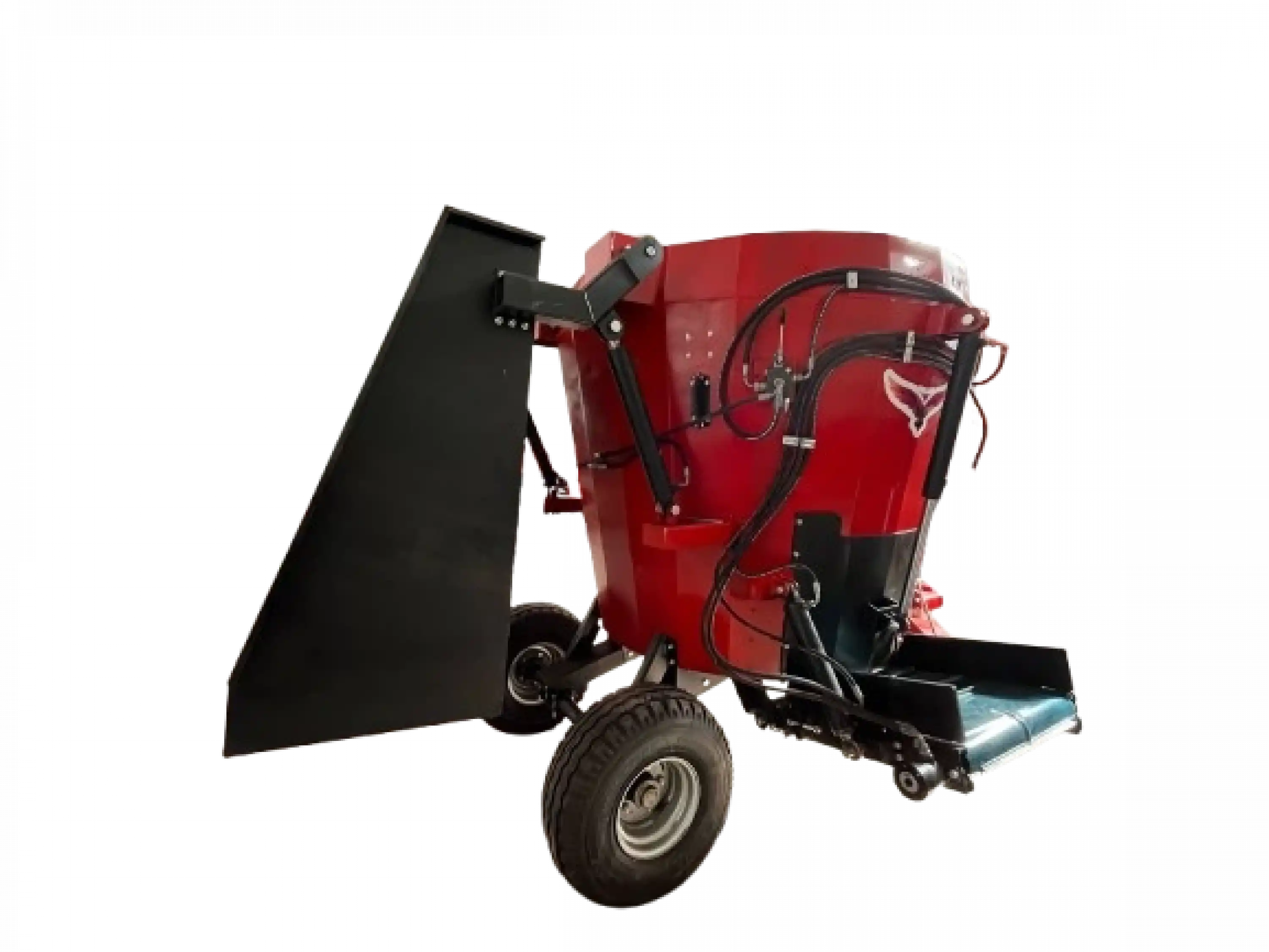 Sotem 4 m³ Metreküp Kepçeli - Şaftlı (8 Balya Kapasiteli) Yem Karma Makinesi