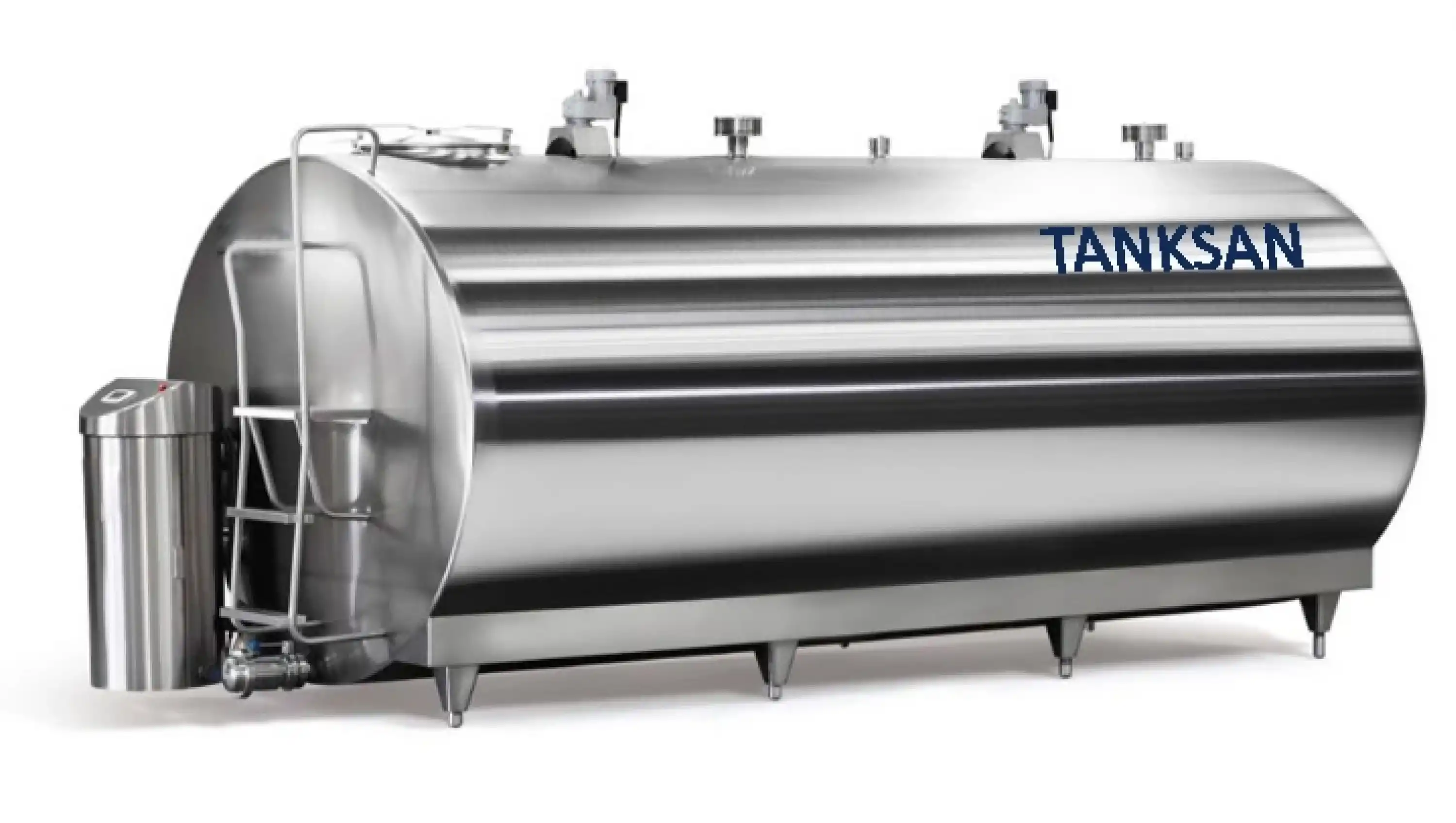 Tanksan 6000 Lt Dijital Kantarlı Paslanmaz Süt Soğutma Tankı