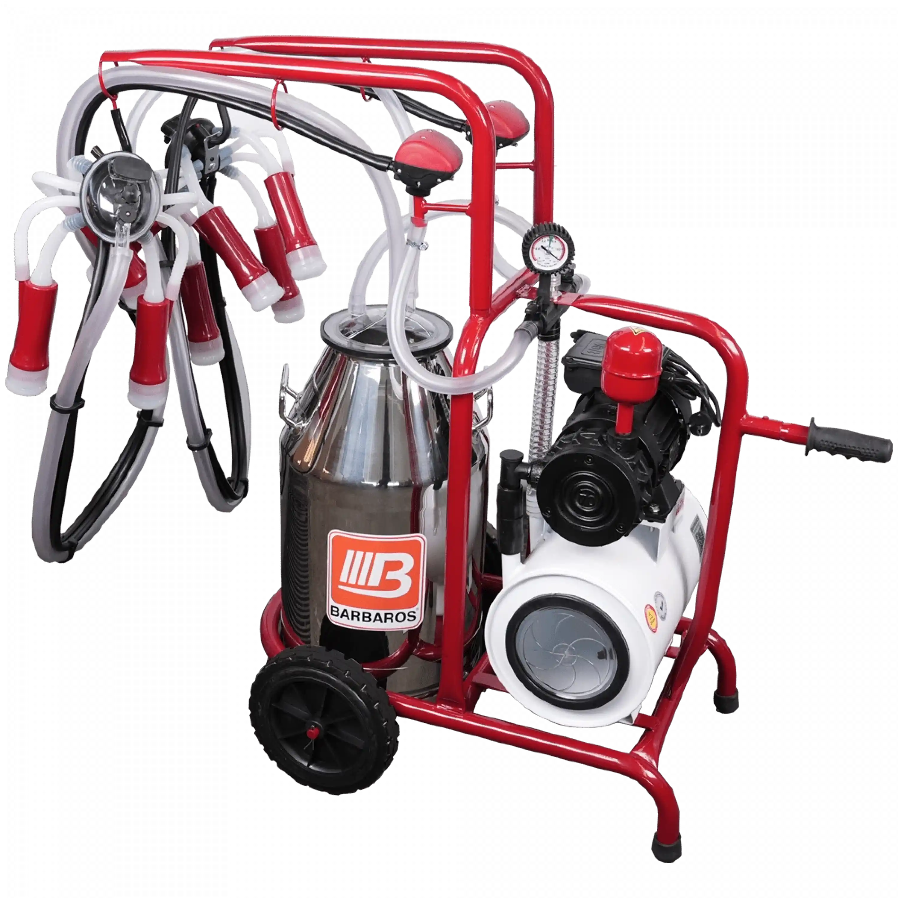 Universal Yağlı Pompa Çift Süt Sağım Makinesi 40 Litre