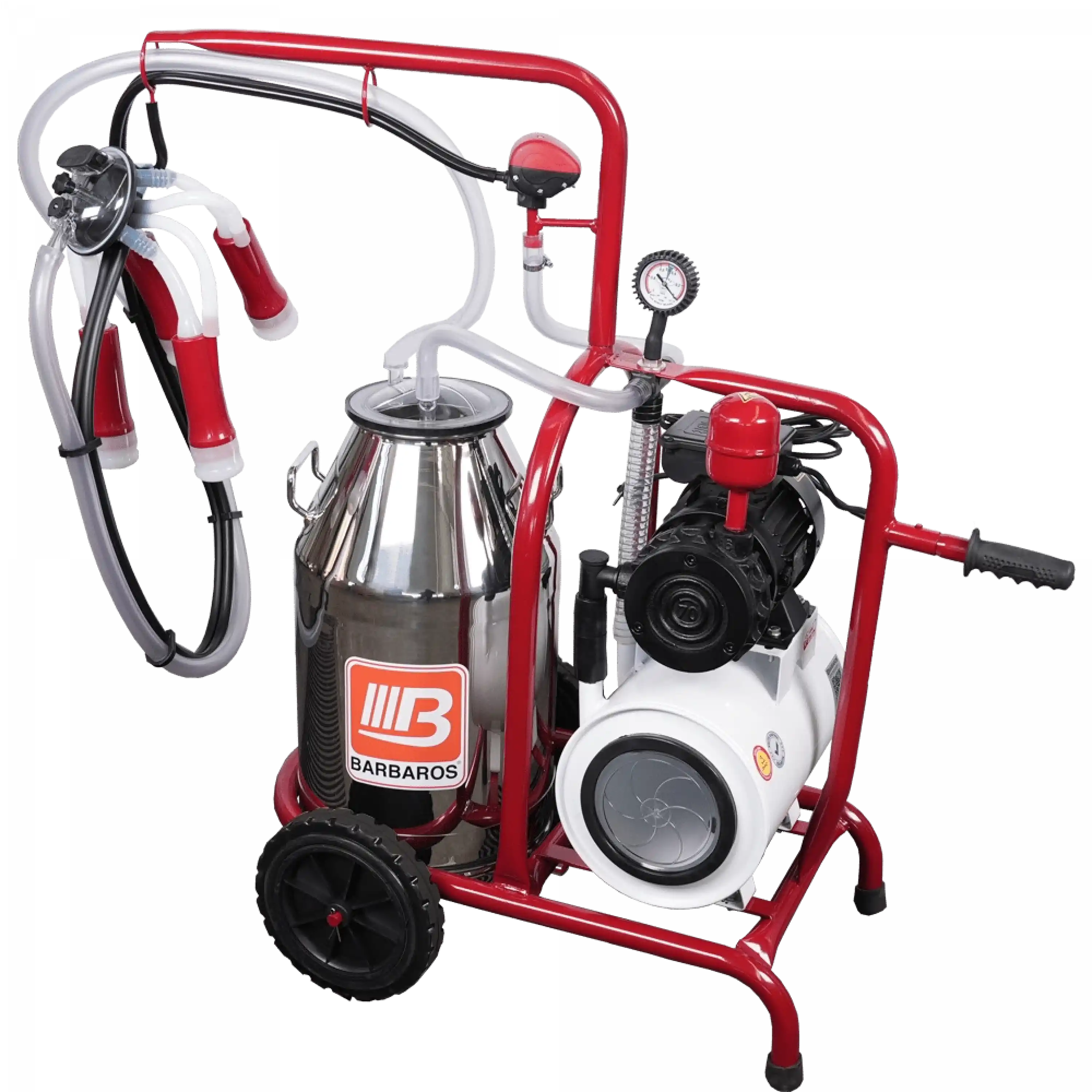 Universal Yağlı Pompa Tekli Süt Sağım Makinesi 40 Litre