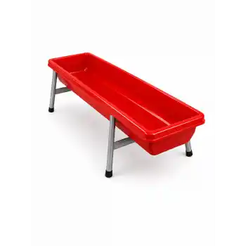 110 cm Düz Tip Küçükbaş Yemlik - Plastik
