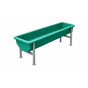 140 cm Düz Tip Büyükbaş Suluk 90 Litre - Plastik