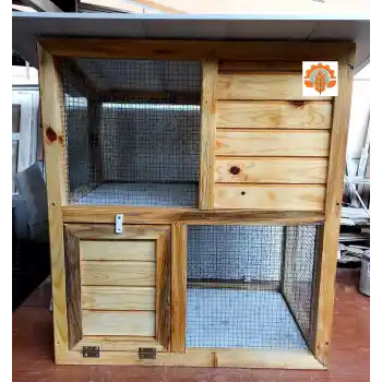 2 Katlı Tavşan & Kemirgen Kafesi - 100*90*55