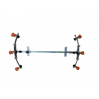 3 + 3 Başlıklı Hilal Tip İlaçlama Makina Aparatı - İlaçlama Makinası