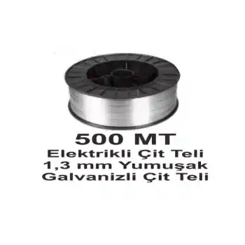 Sıcak Daldırma Galvanizli Elektrikli Çit Teli - 1.20 mm - 500 Metre