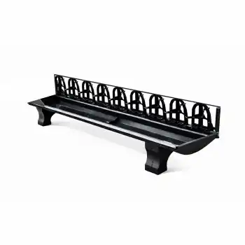 Küçükbaş 9lu Tekli Yemlik Kilit Sistemi (Altı Plastik Tabanlı)