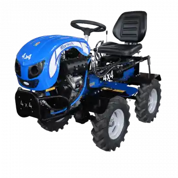 Bartech 4x4 Mini Traktör 10 HP Dizel Marşlı