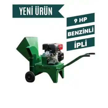Bartech Benzinli Dal Parçalama Makinesi – 9 HP – 5 cm Dal Kapasitesi