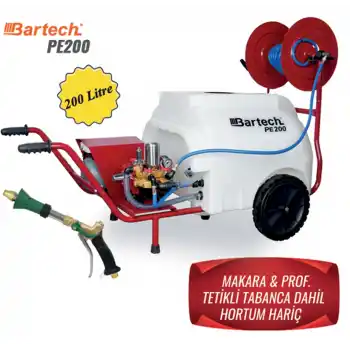 Bartech PE200 Elektrikli Pülverizatör 200 Litre