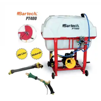 Bartech PT400 Şaftlı Pülverizatör 400 Litre