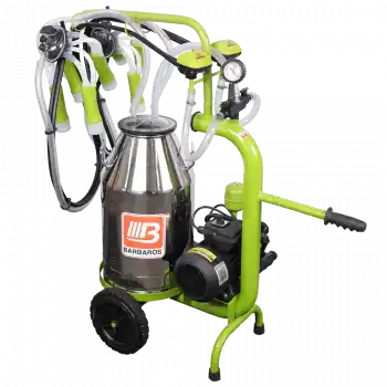 C40 Kuru Pompa Süt Sağma Makinesi 40 Litre (Çift Sağım)