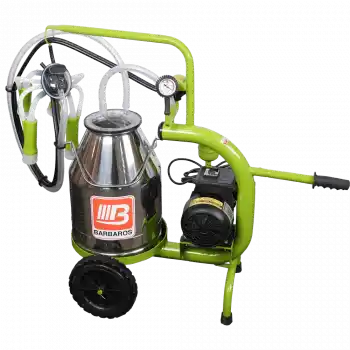 C40 Kuru Pompa Süt Sağma Makinesi 40 Litre (Tek Sağım)