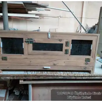 Civciv Büyütme Kafesi - MDF - 100*50*40
