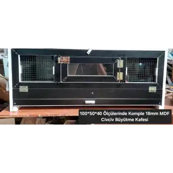 Civciv Büyütme Kafesi - MDF - 18 MM (75*50*40 - 100*50*40 - 125*50*40 )