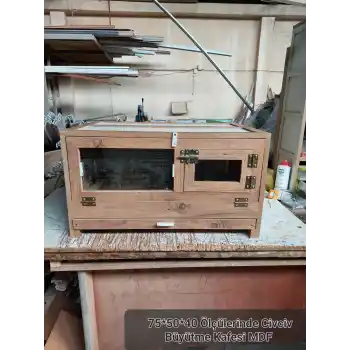 Civciv Büyütme Kafesi - MDF - 75*50*40