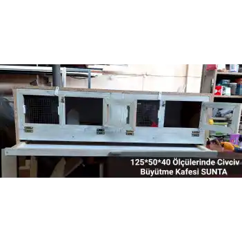 Civciv Büyütme Kafesi - SUNTA - 125*50*40